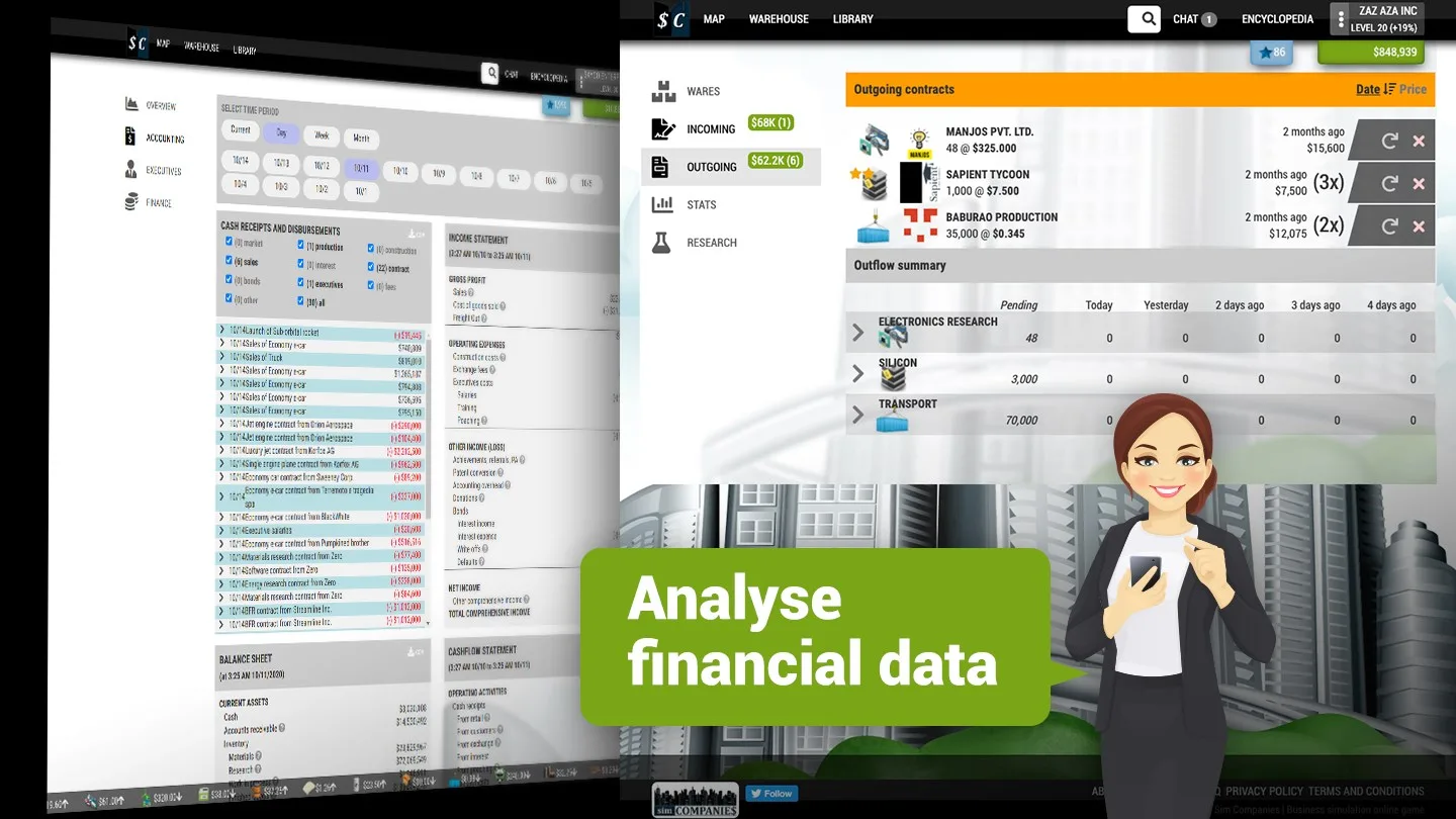 Sim Companies screenshot 5