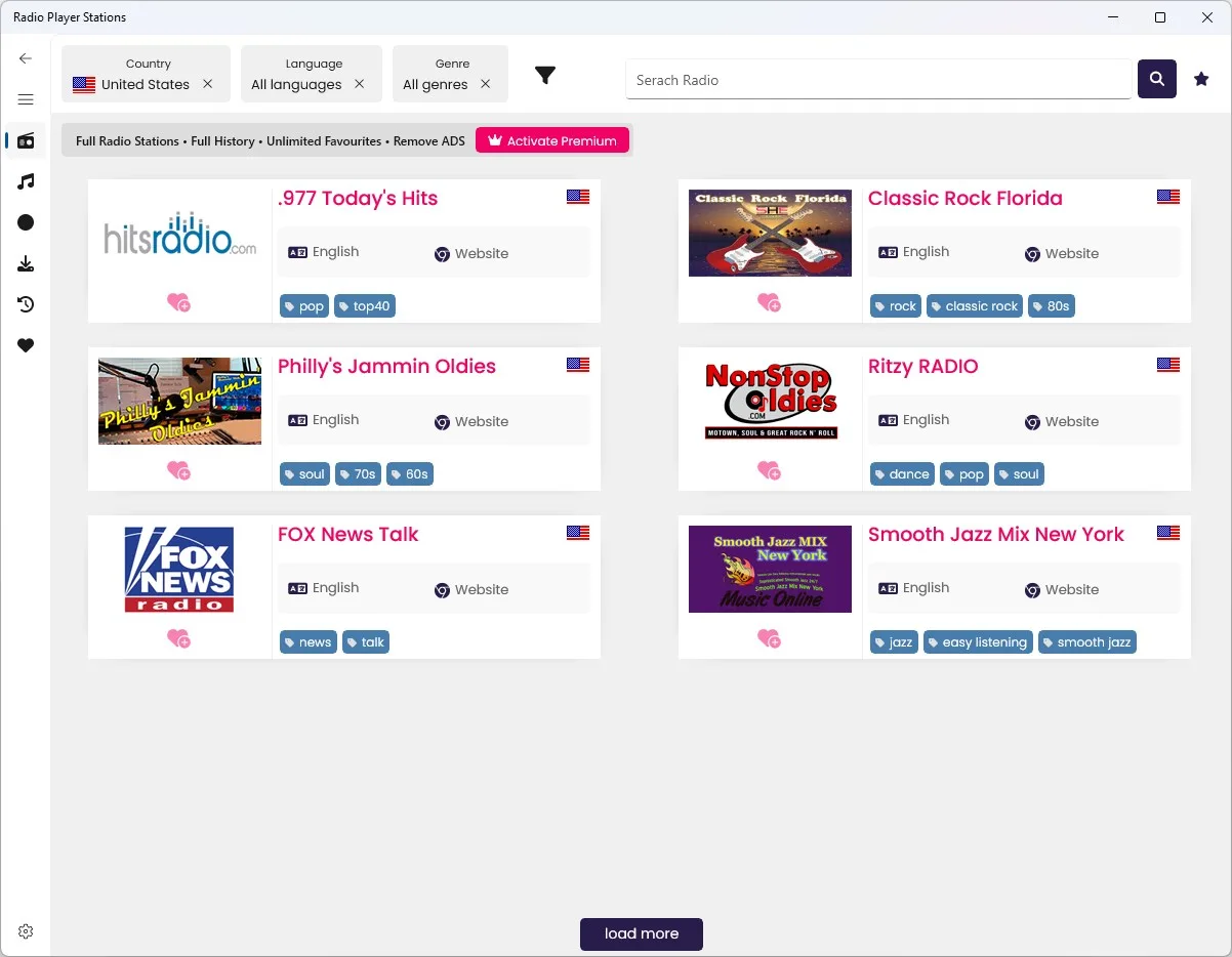Radio & MP3 Music Downloader screenshot 1