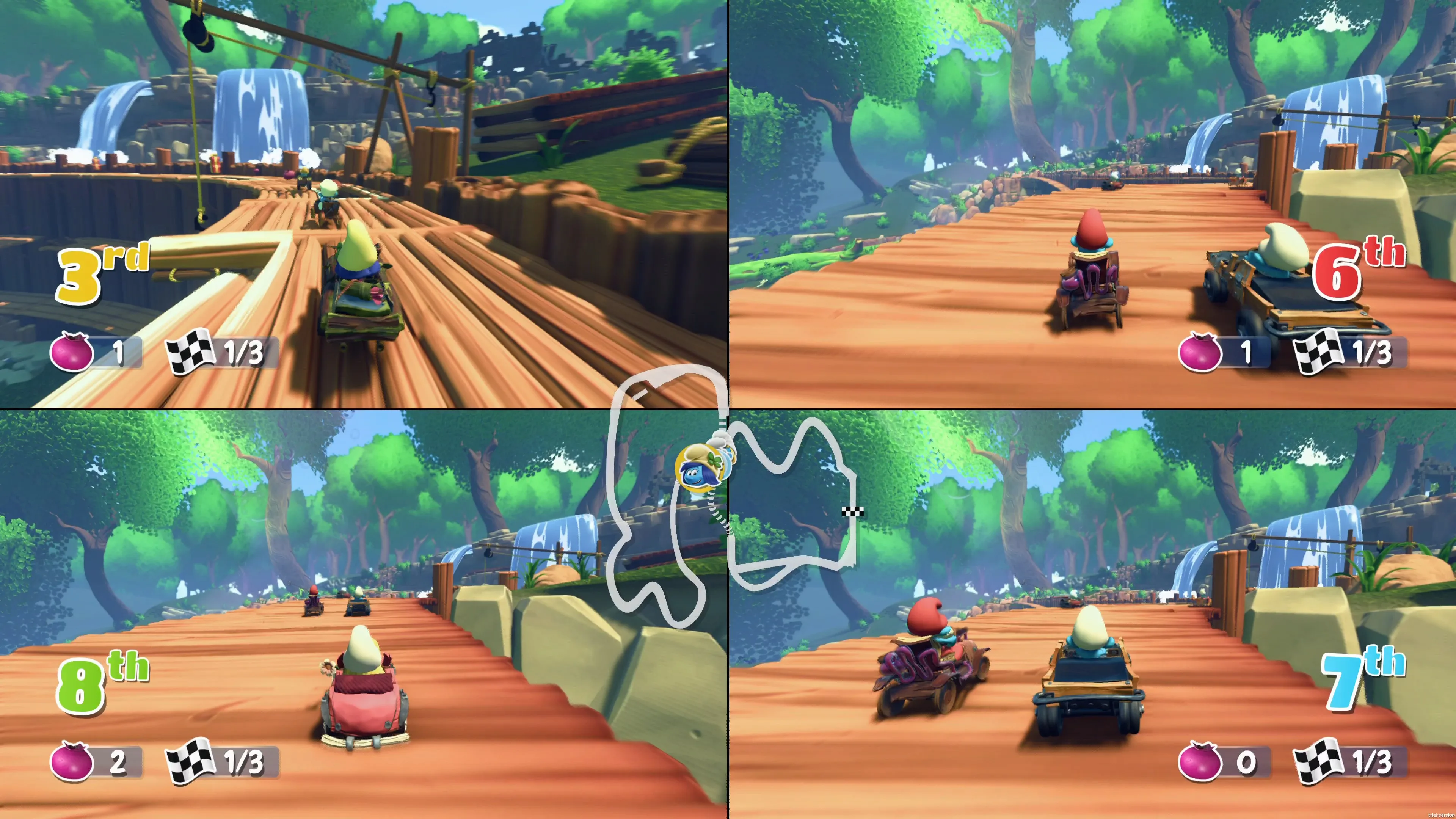 Smurfs Kart screenshot 2
