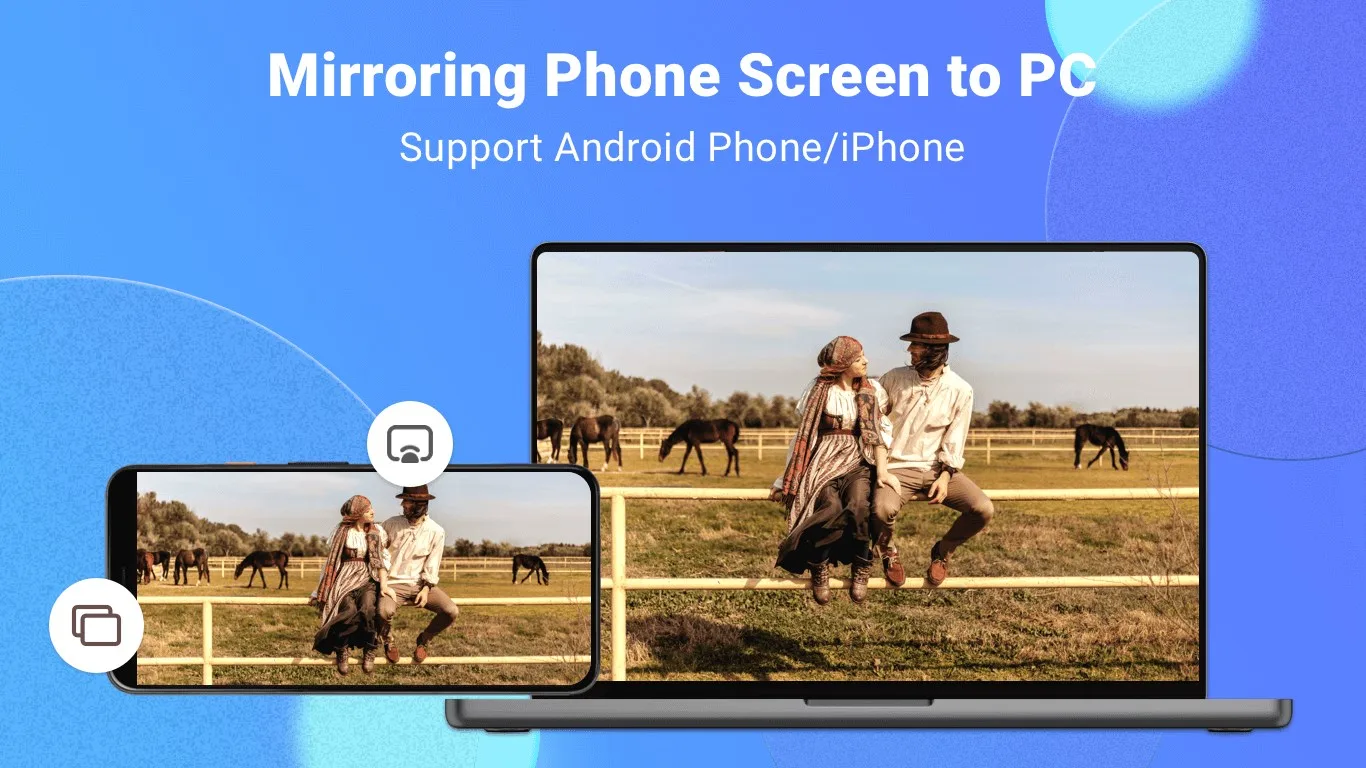 SmartMirrorReceiver - Wireless Mirror & Cast to PC screenshot 2