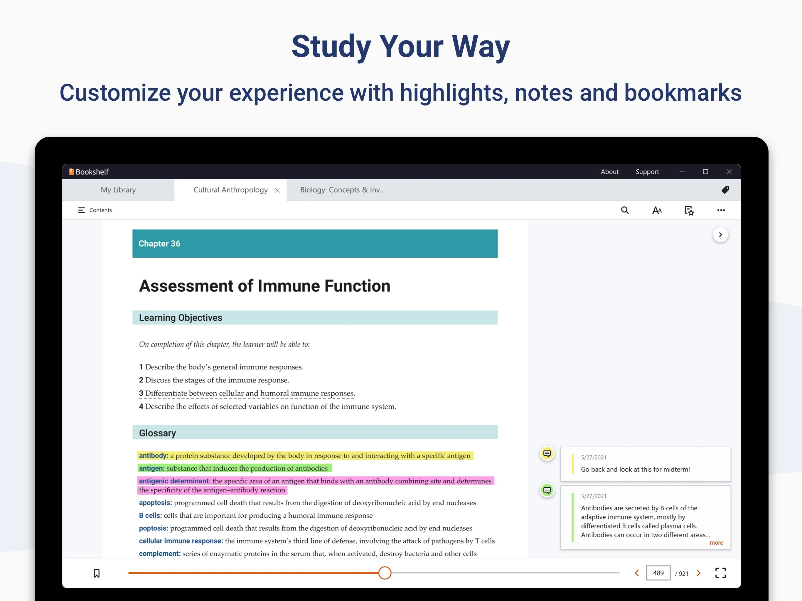 Elsevier eBooks on VitalSource screenshot 2