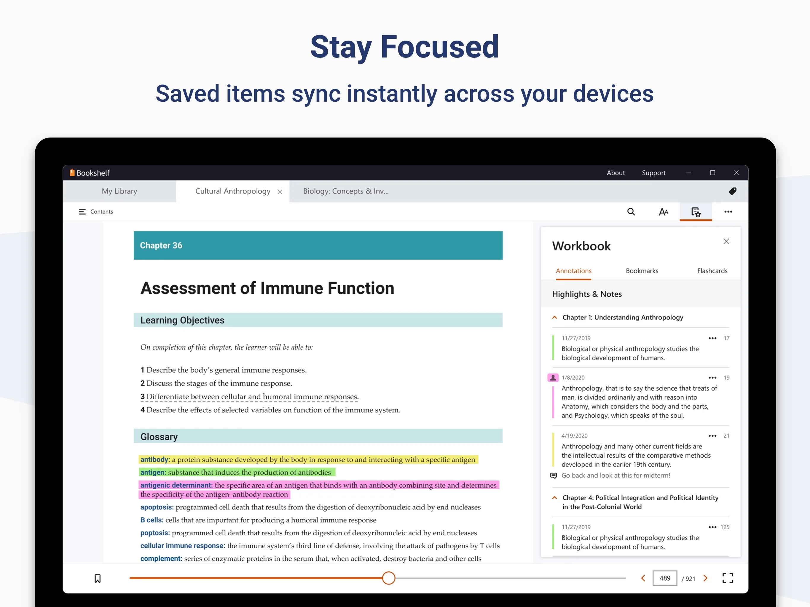Elsevier eBooks on VitalSource screenshot 3