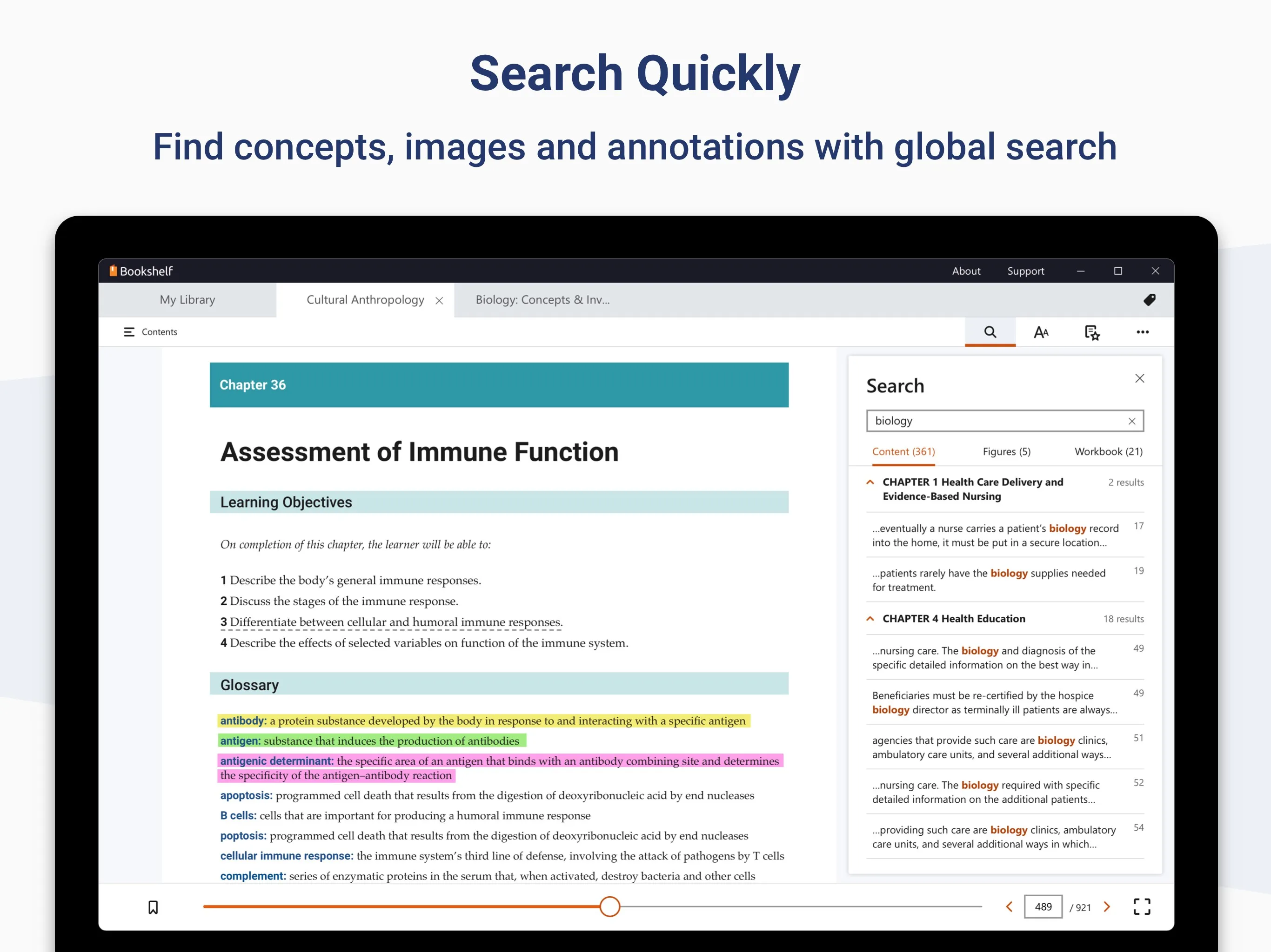 Elsevier eBooks on VitalSource screenshot 5