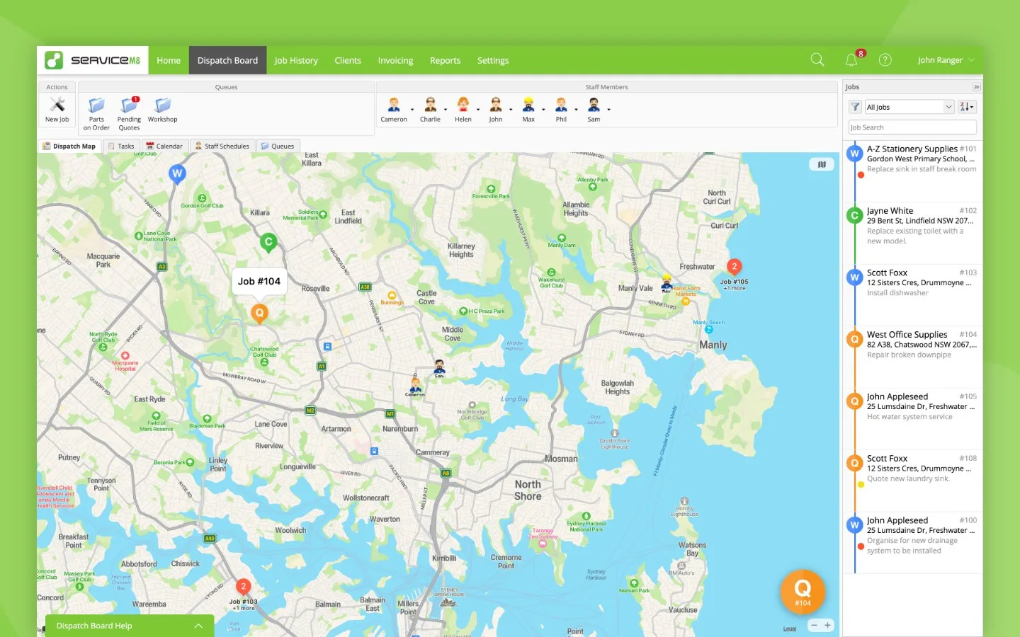 ServiceM8 screenshot 1