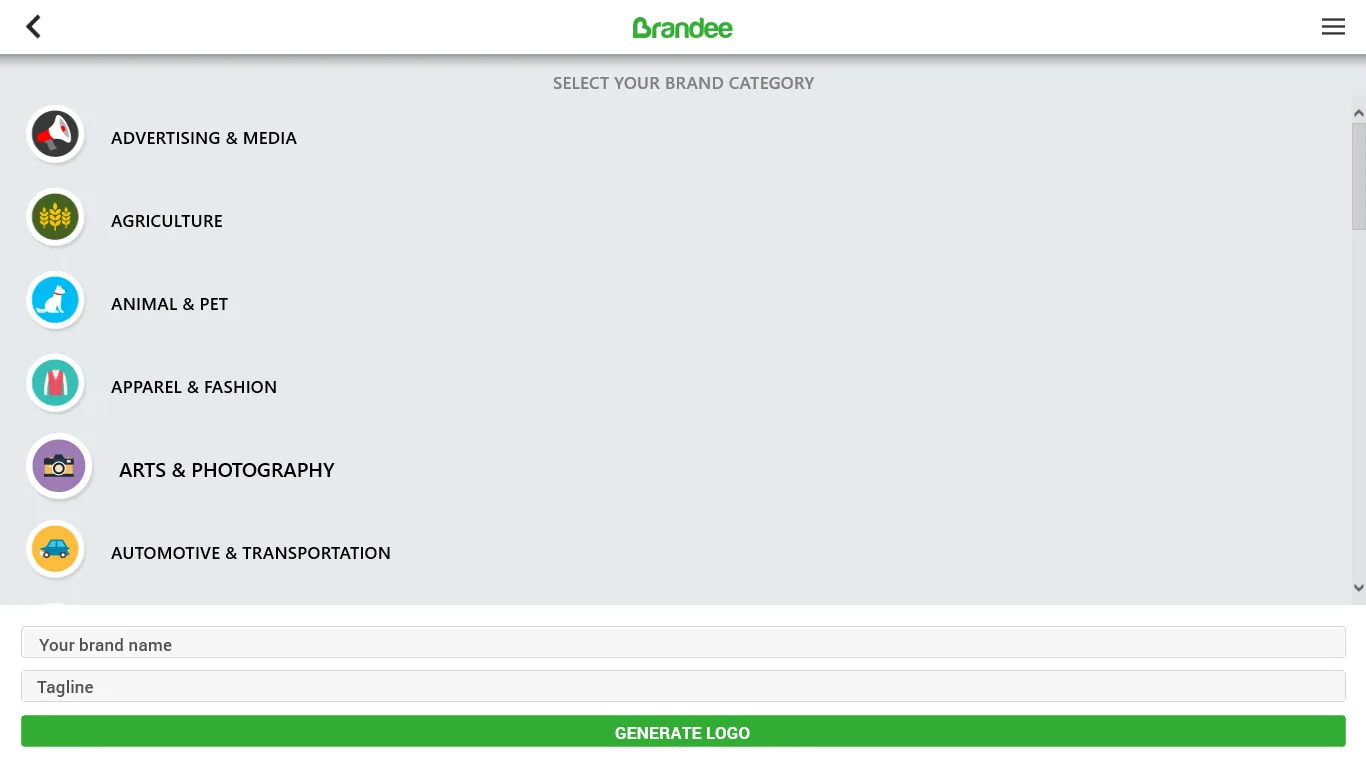 Brandee - Logo Generator screenshot 4