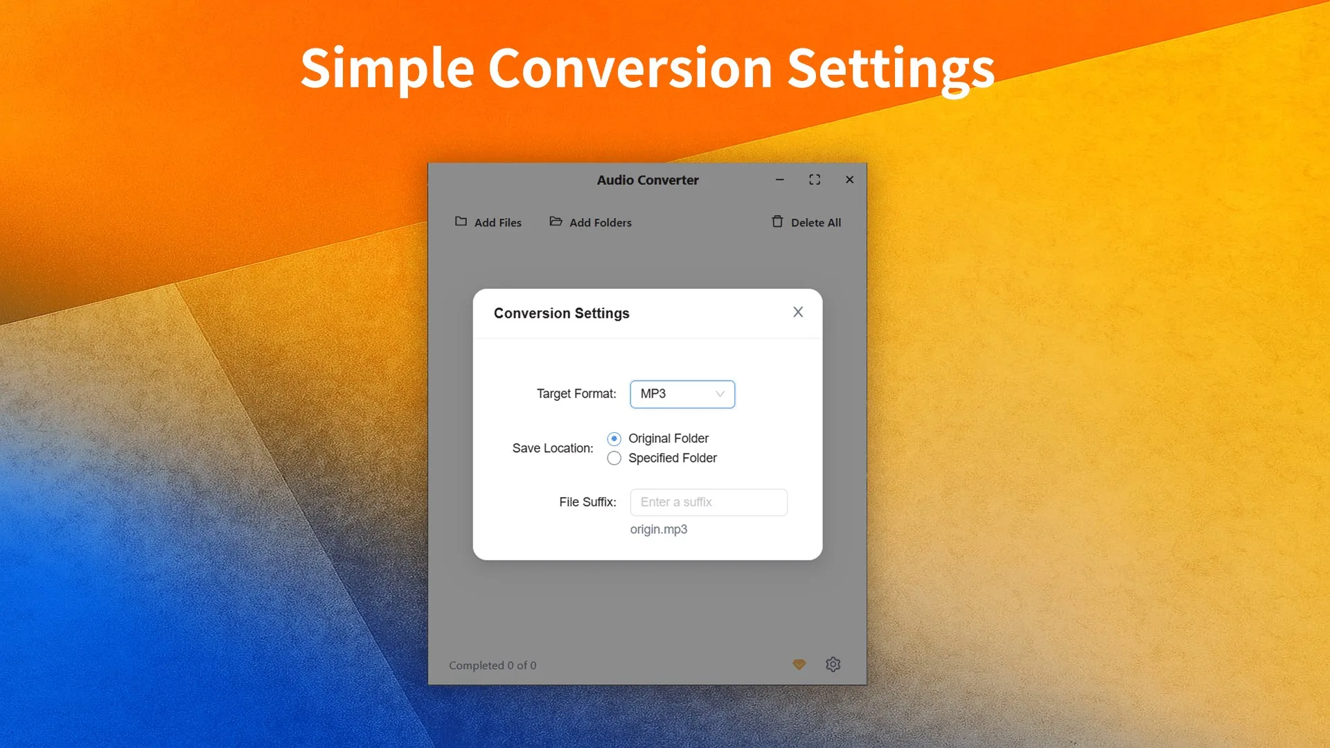 Audio Converter - Easy Audio Converter screenshot 1