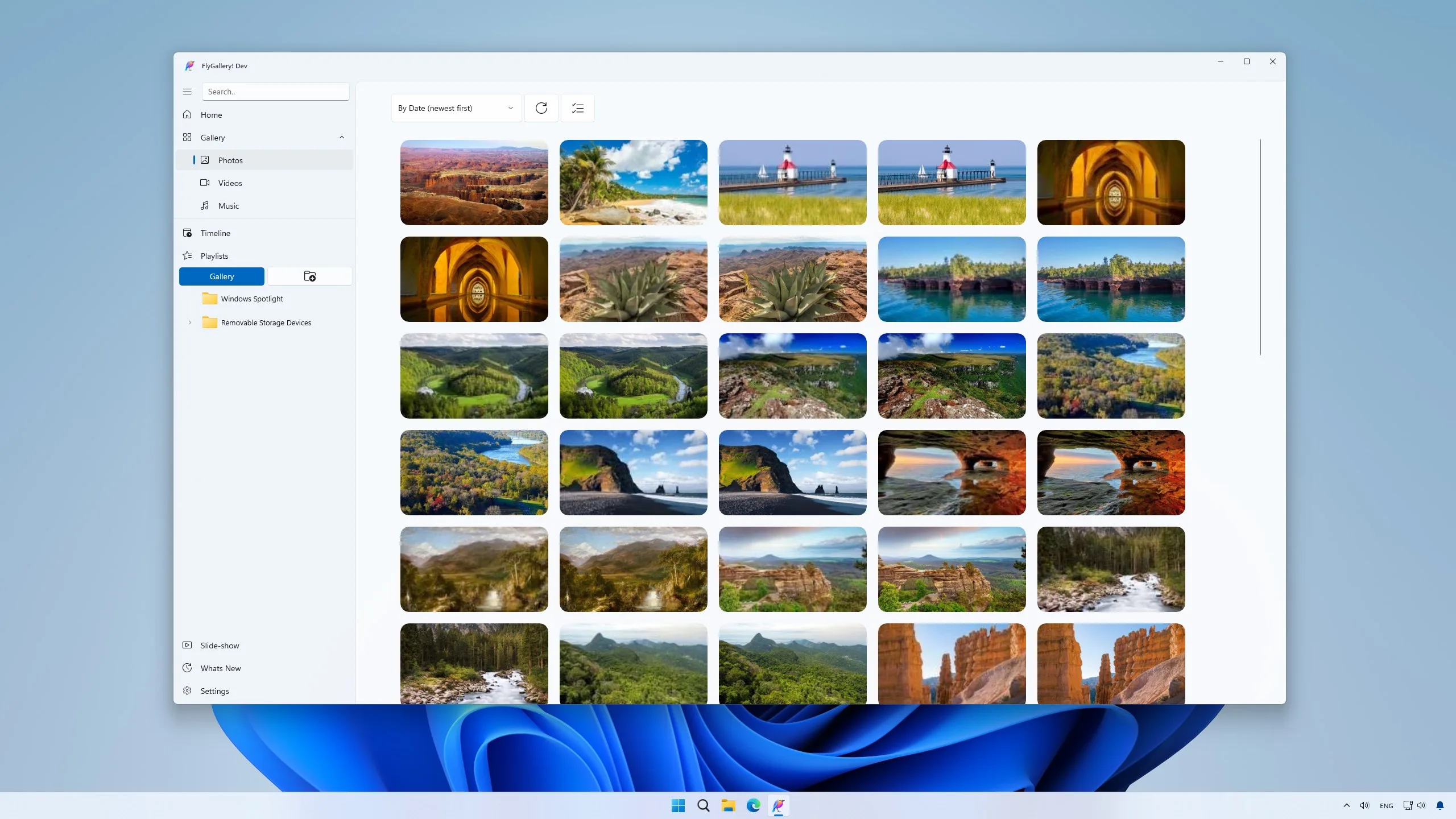 FlyGallery: Your personal media hub screenshot 1