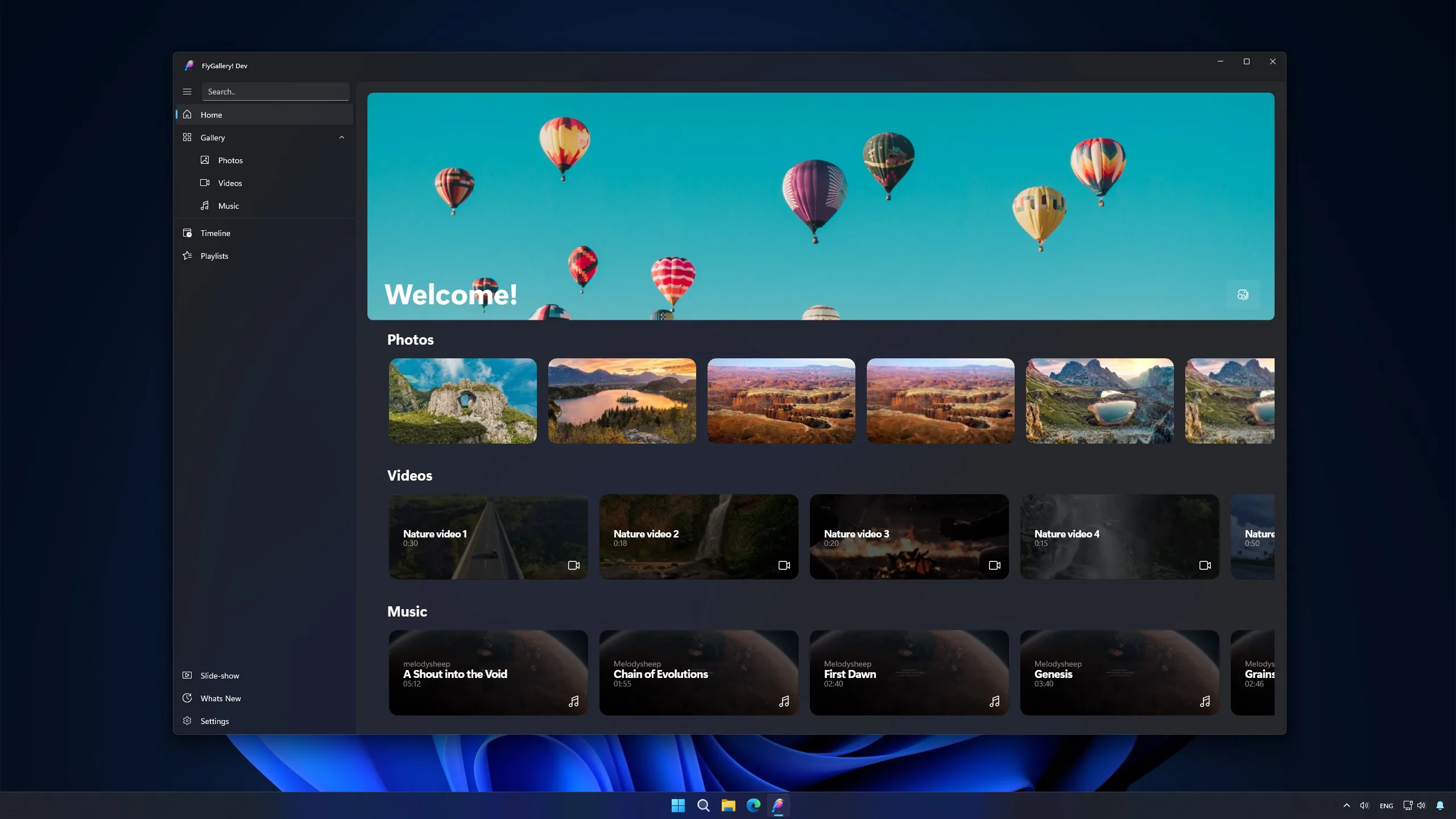 FlyGallery: Your personal media hub screenshot 5