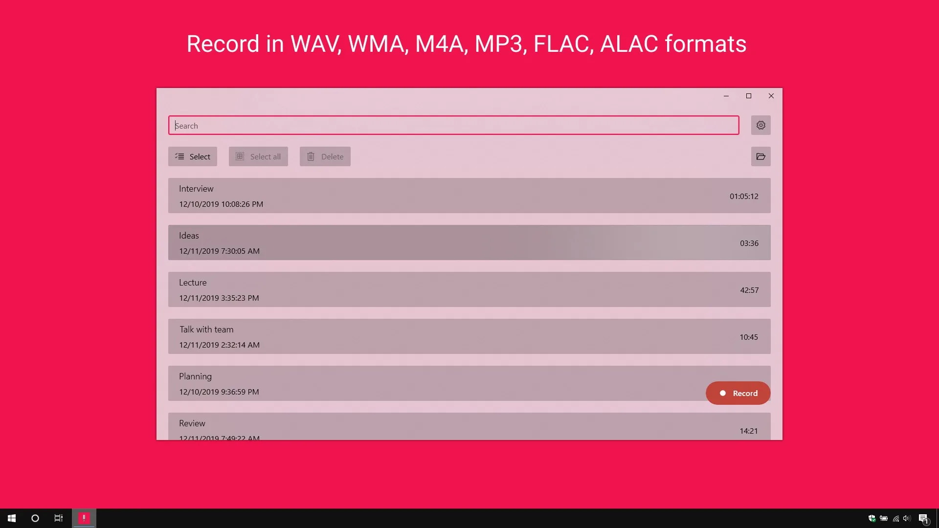 Avoice Recorder screenshot 2