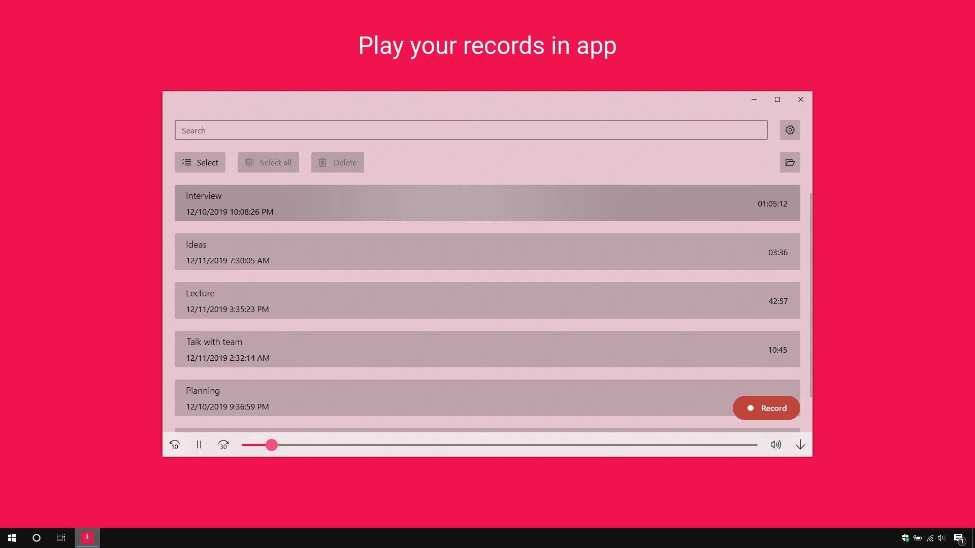 Avoice Recorder screenshot 4