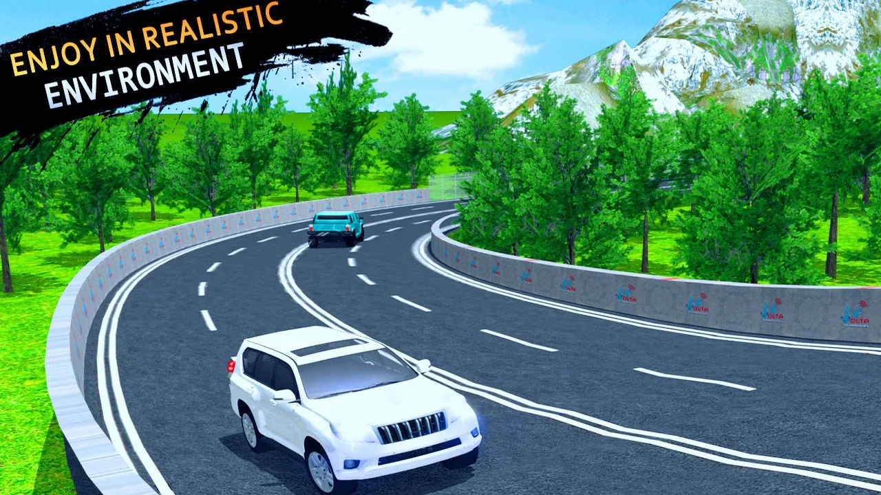 Offroad Jeep Mountain Drive : Car Parking Adventure 3D screenshot 2