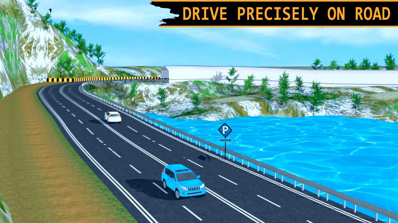 Offroad Jeep Mountain Drive : Car Parking Adventure 3D screenshot 3