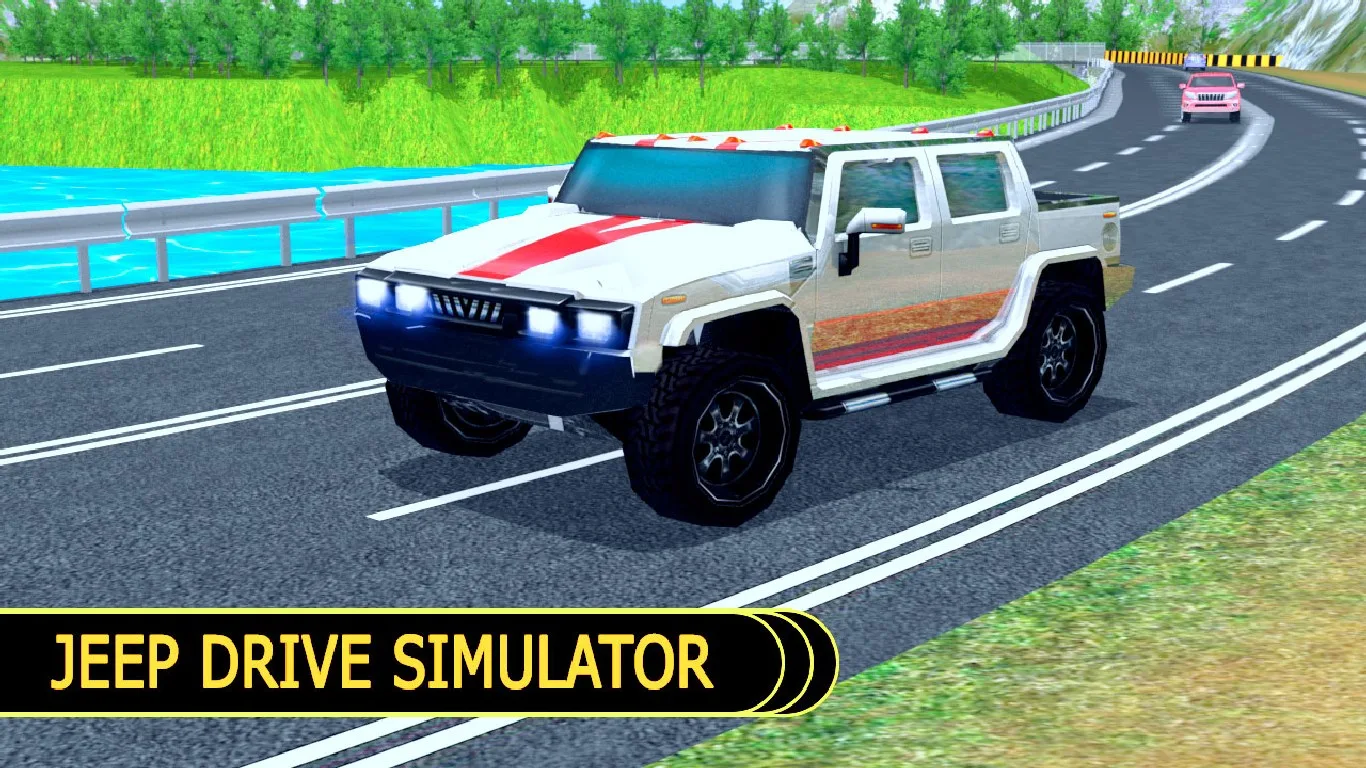 Offroad Jeep Mountain Drive : Car Parking Adventure 3D screenshot 5