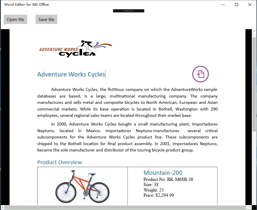Doc Write screenshot 1