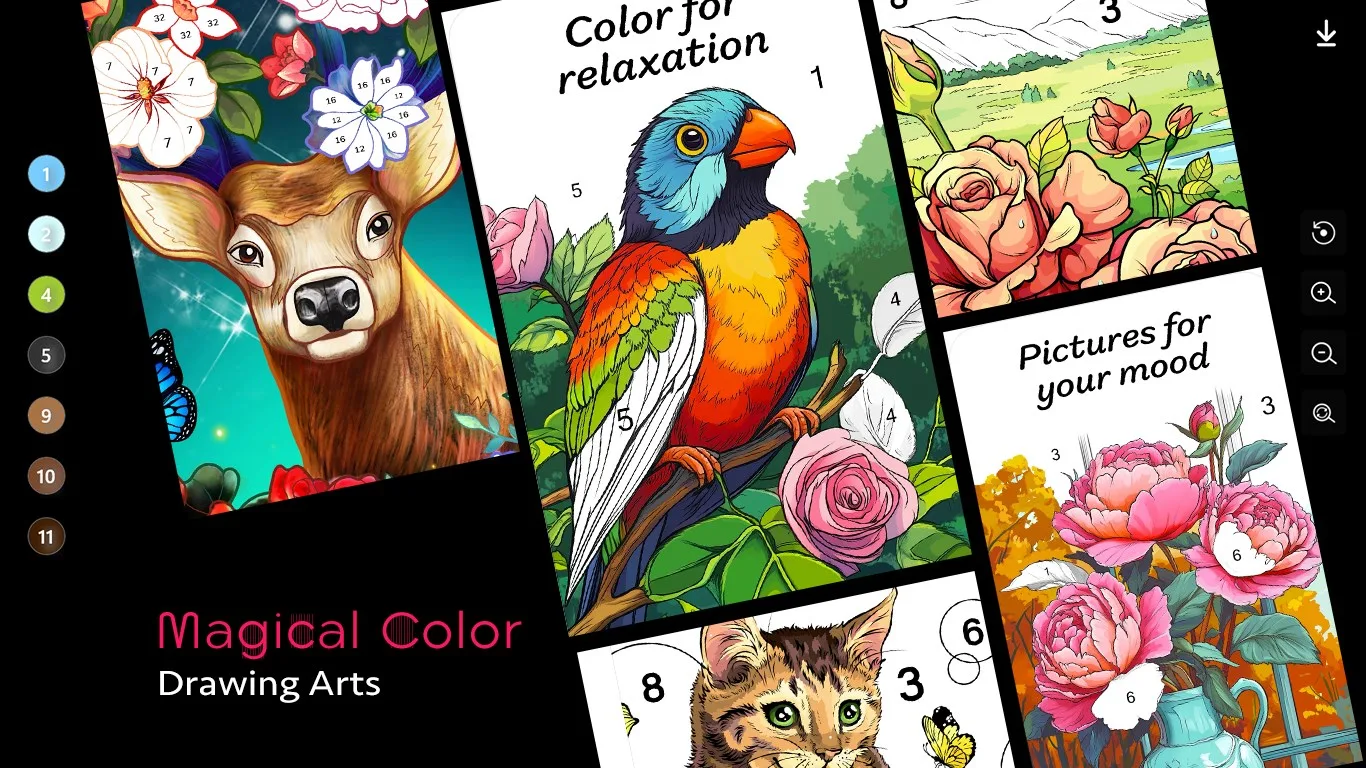 Paint Color By Numbers screenshot 2