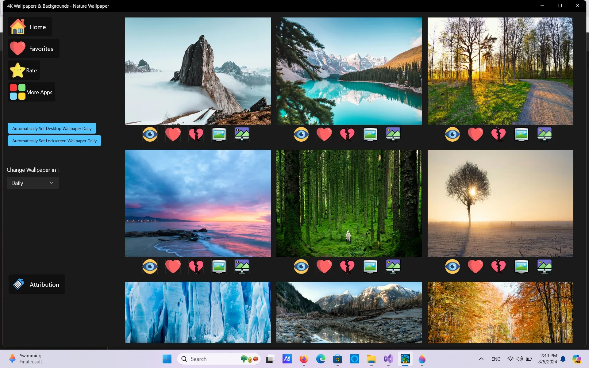 4K Wallpapers & Backgrounds - Nature Wallpaper screenshot 5