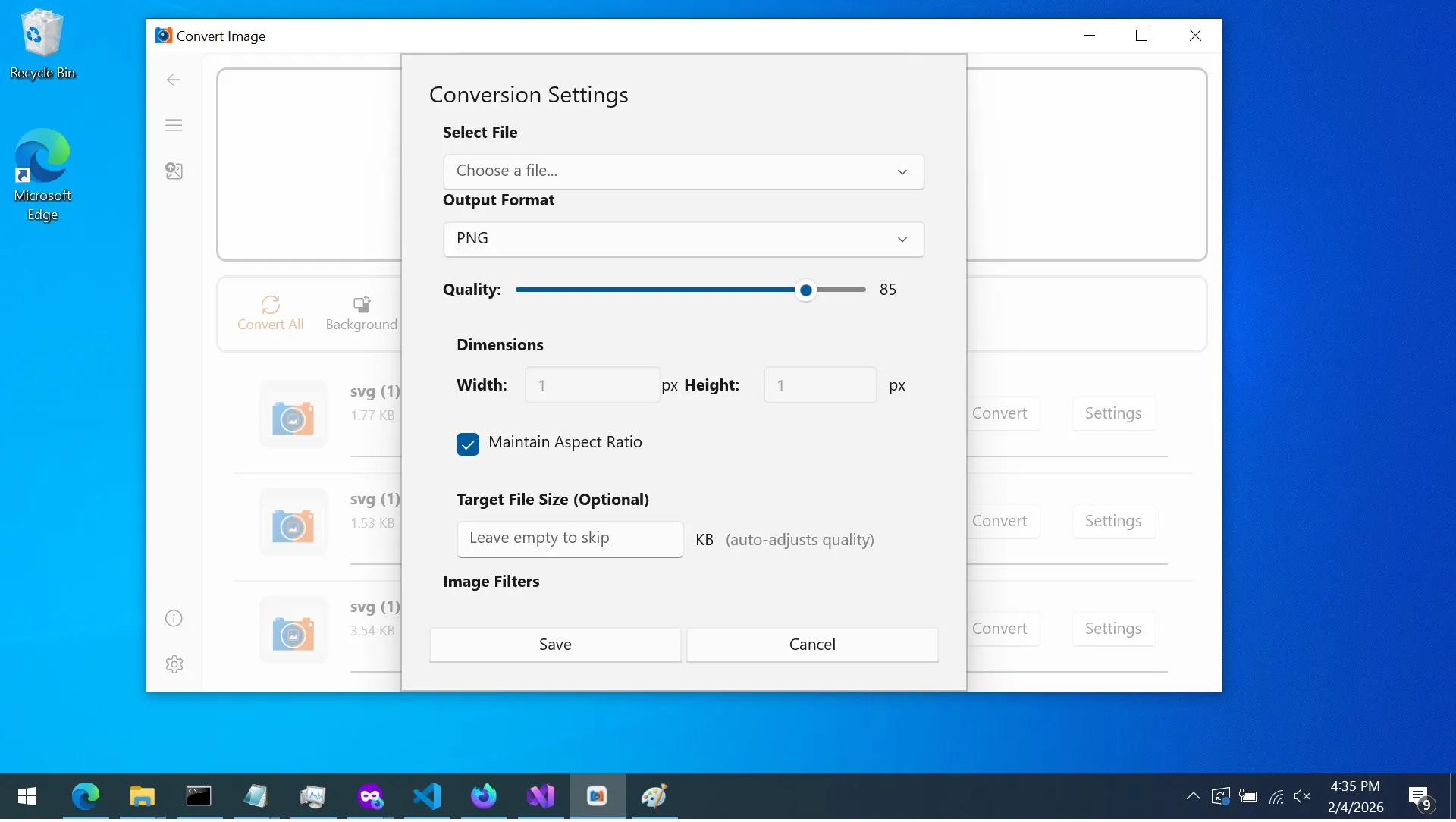 Convert-Image screenshot 2