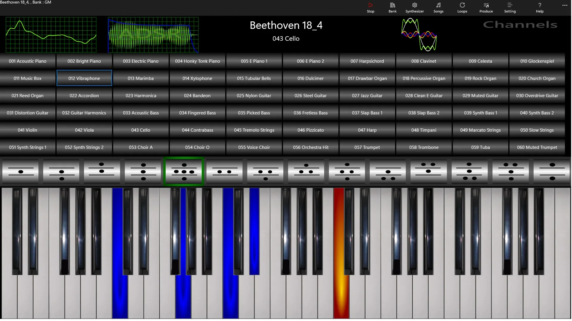 Free Music Keyboard screenshot 1