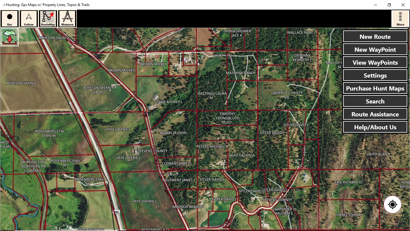 i-Hunting: Property Lines + Trail Maps screenshot 1