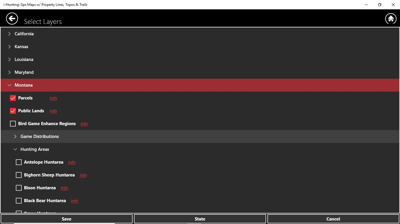 i-Hunting: Property Lines + Trail Maps screenshot 2