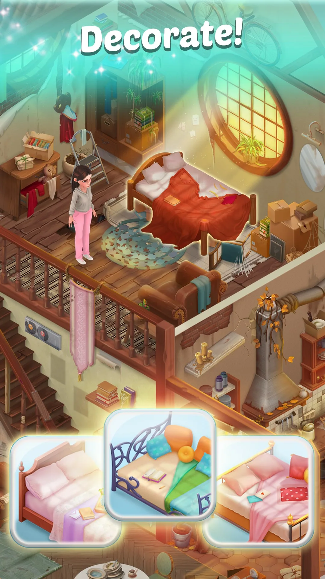 Family Town: Match-3 Makeover screenshot 3