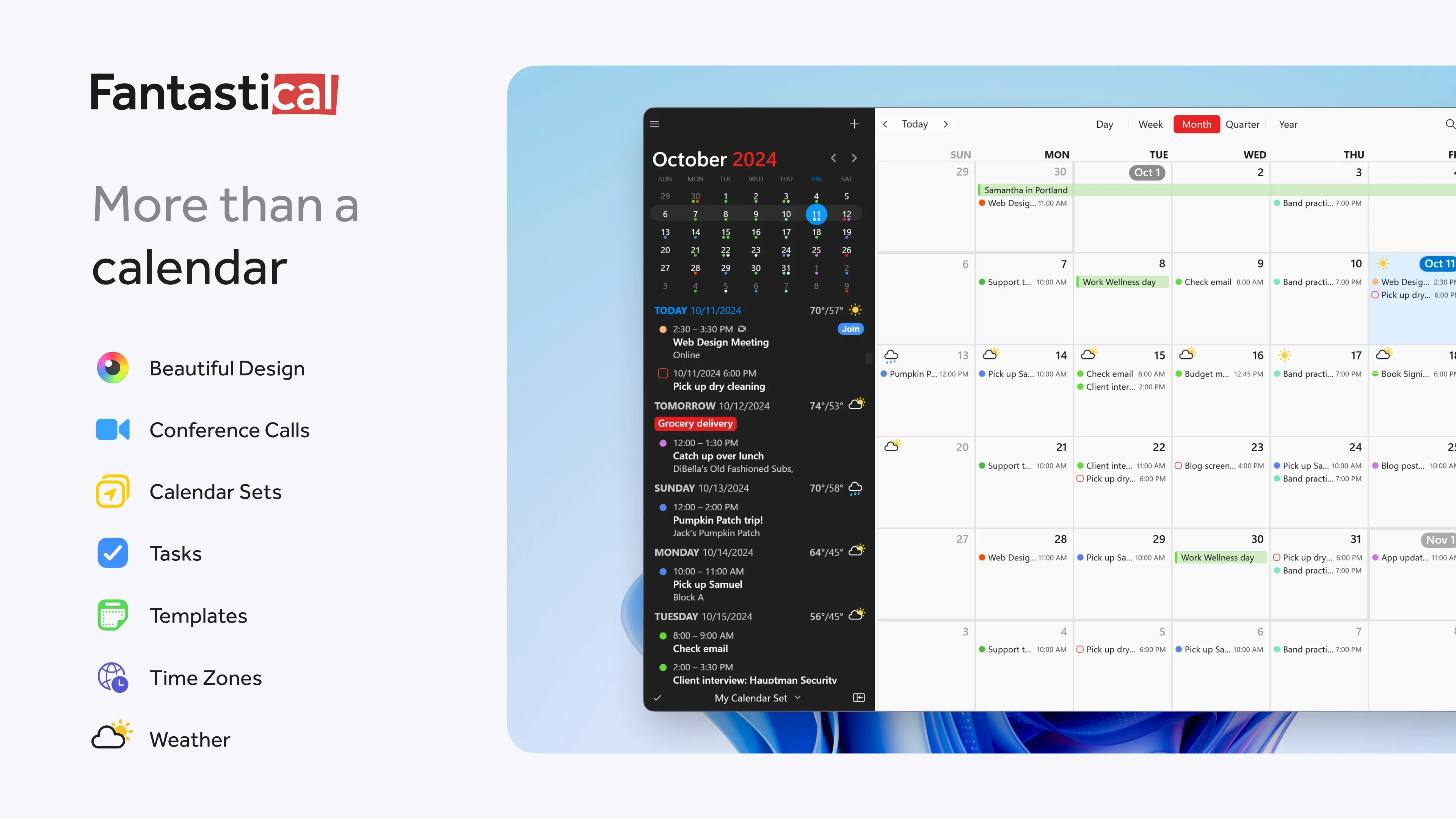Fantastical screenshot 2