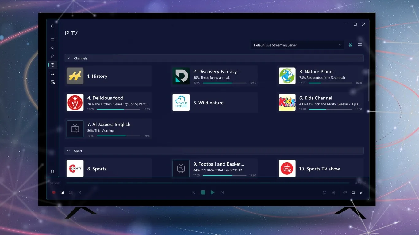 Client for IPTV screenshot 2
