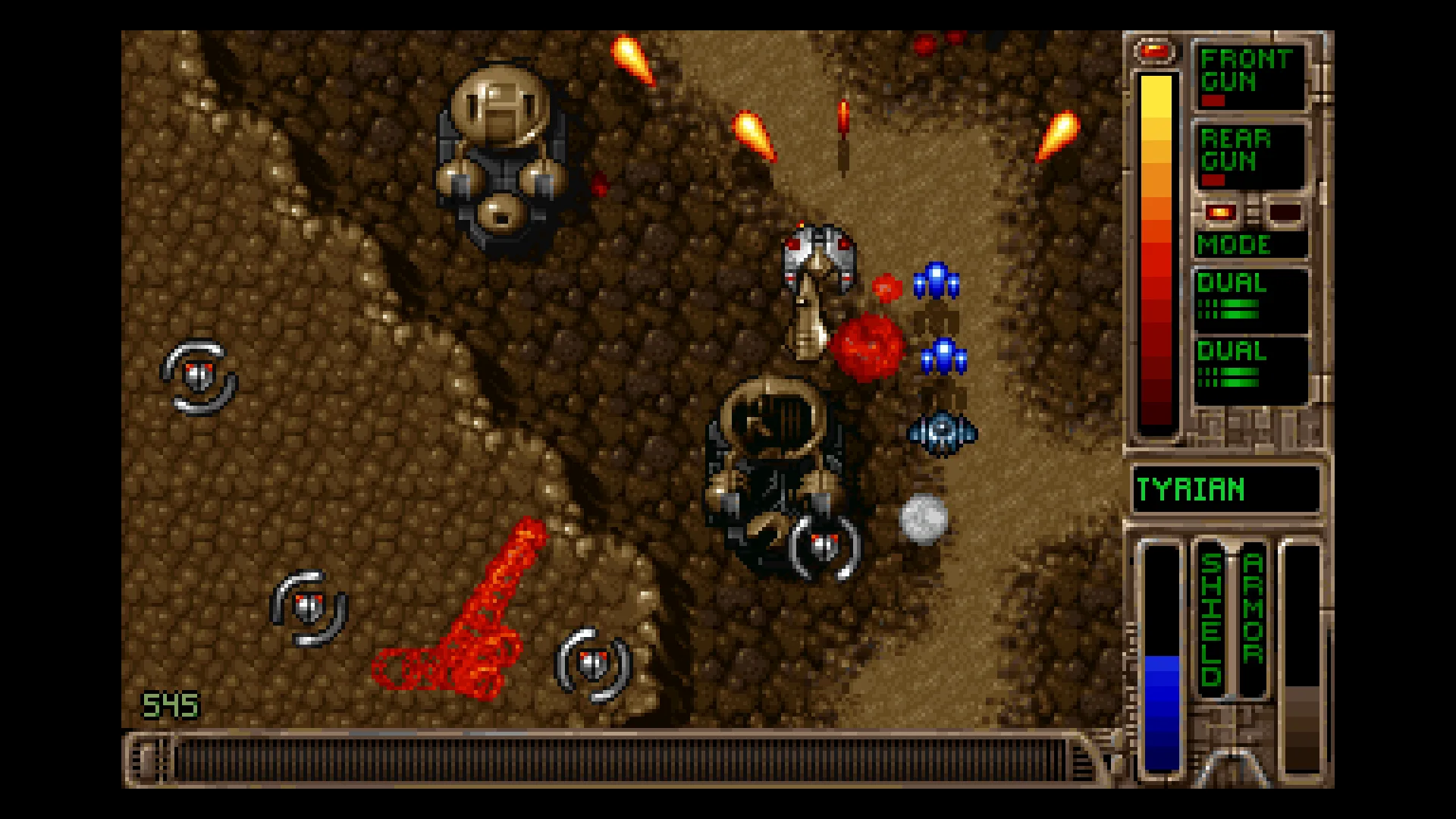 OpenTyrian screenshot 1