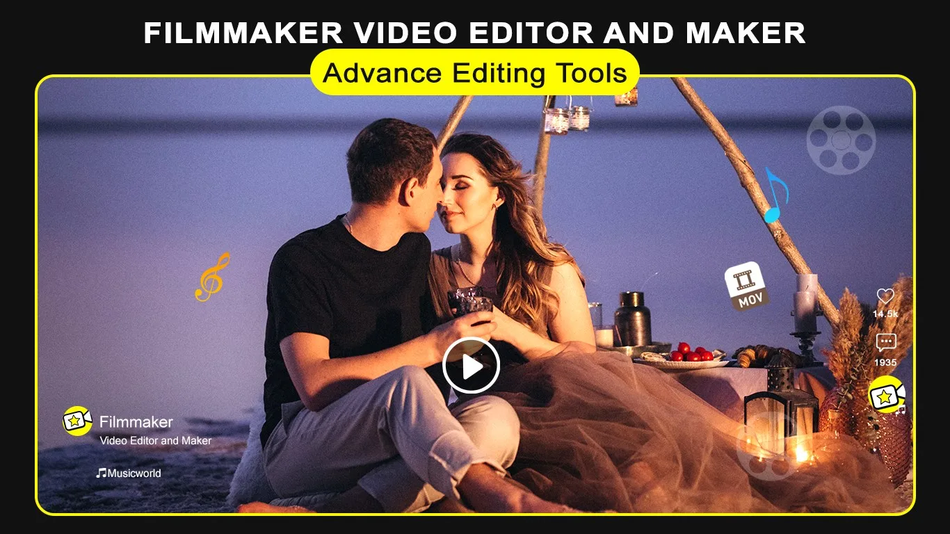 Filmmaker Video Editor and Maker screenshot 2