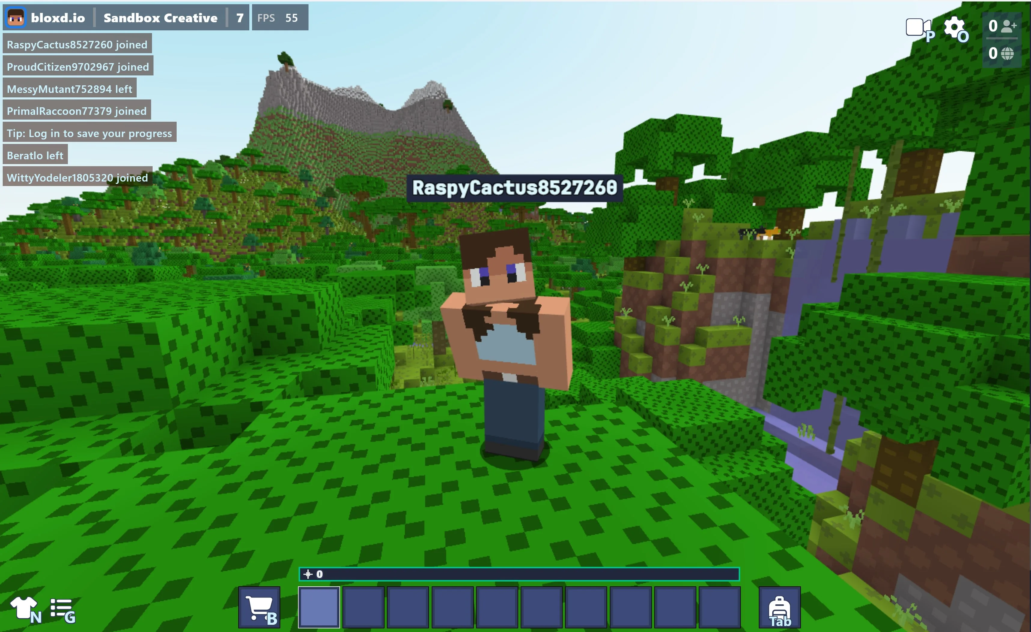 bloxd.io screenshot 1