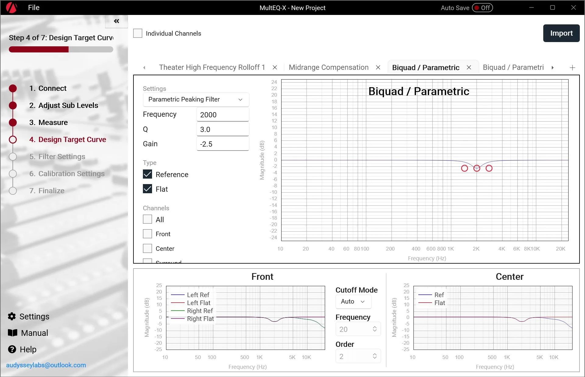 MultEQ-X screenshot 3
