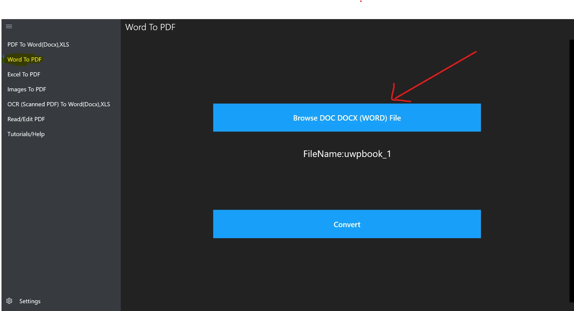 PDF Converter: PDF File Converter screenshot 1