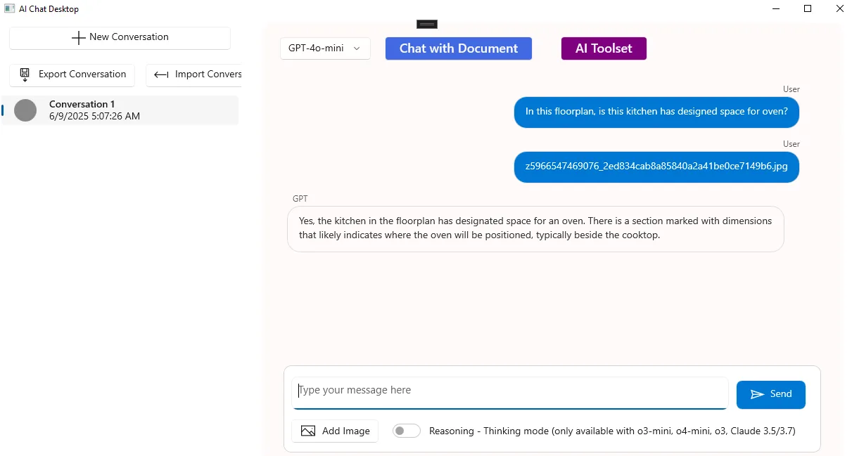 AI OpenChat - powered by GPT5 models screenshot 3