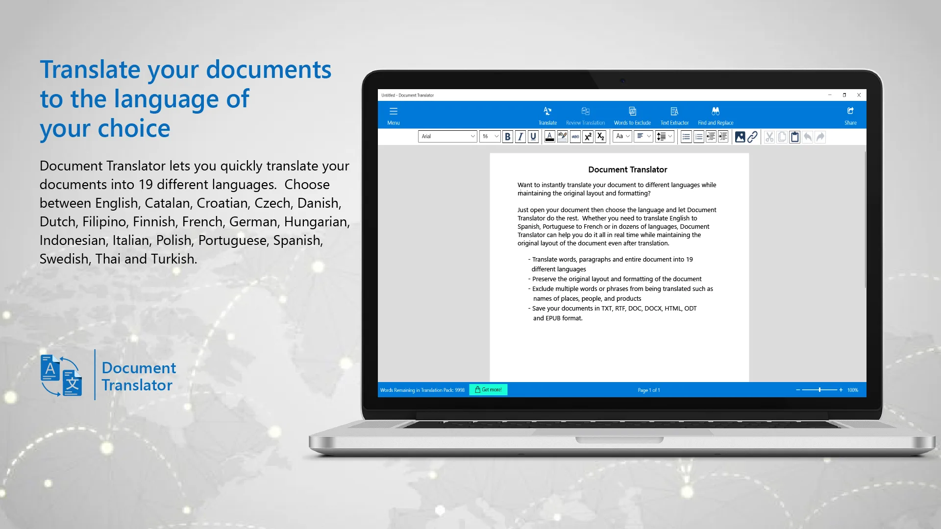 Document Translator screenshot 3