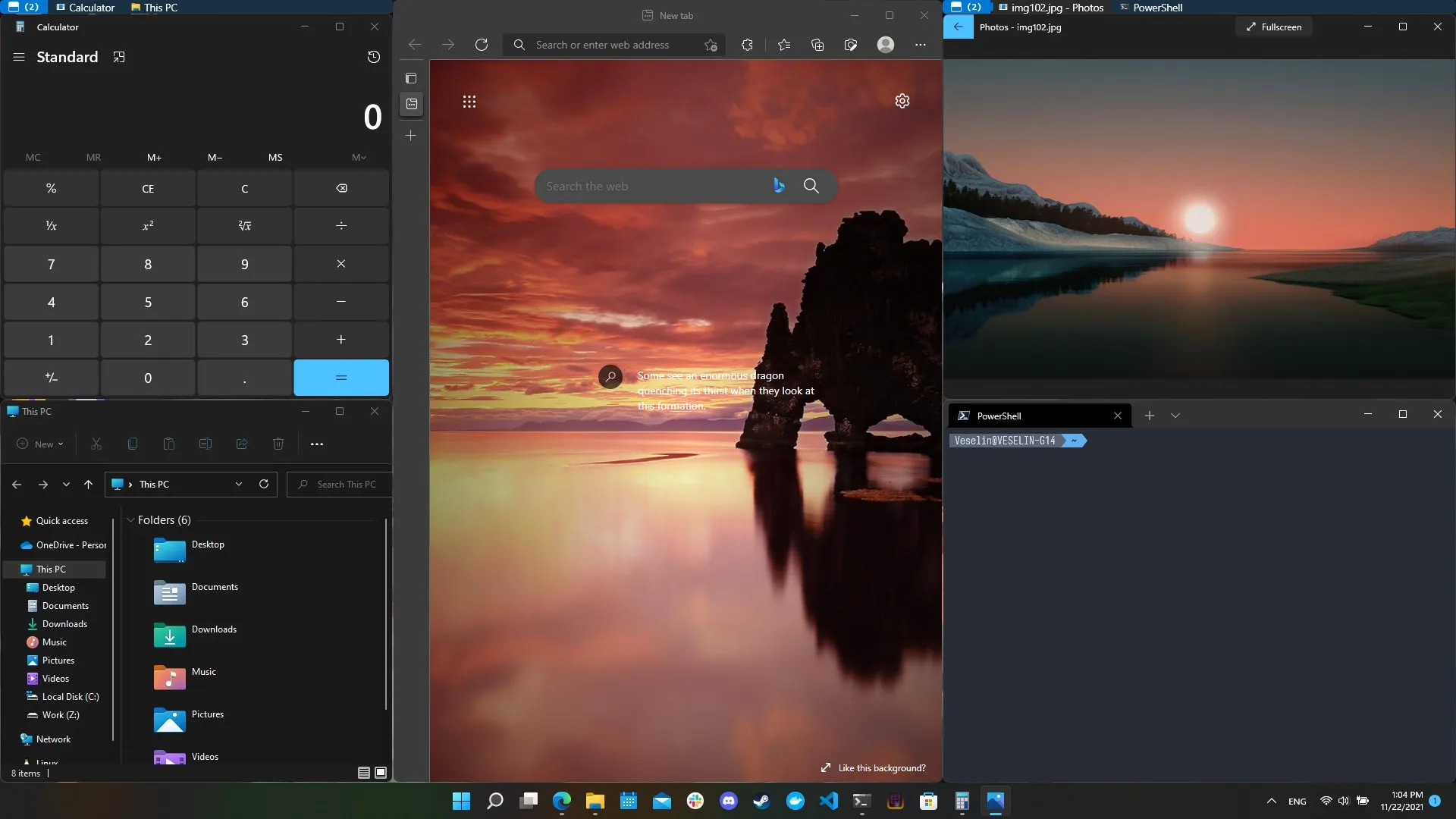 FancyWM - Dynamic Tiling Window Manager screenshot 3