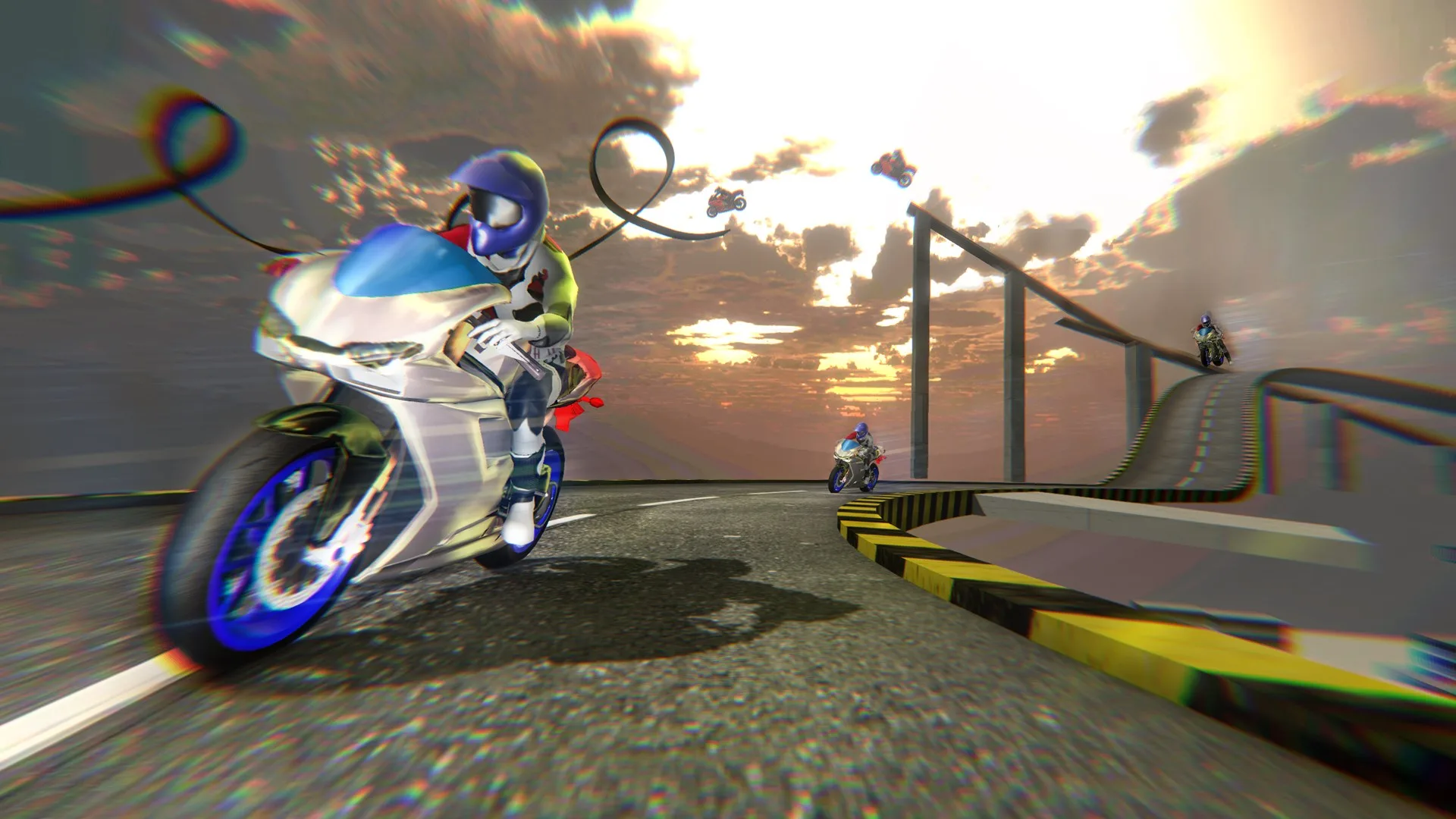 Biker Royale : Bike Stunts Racing Game 2019 screenshot 3