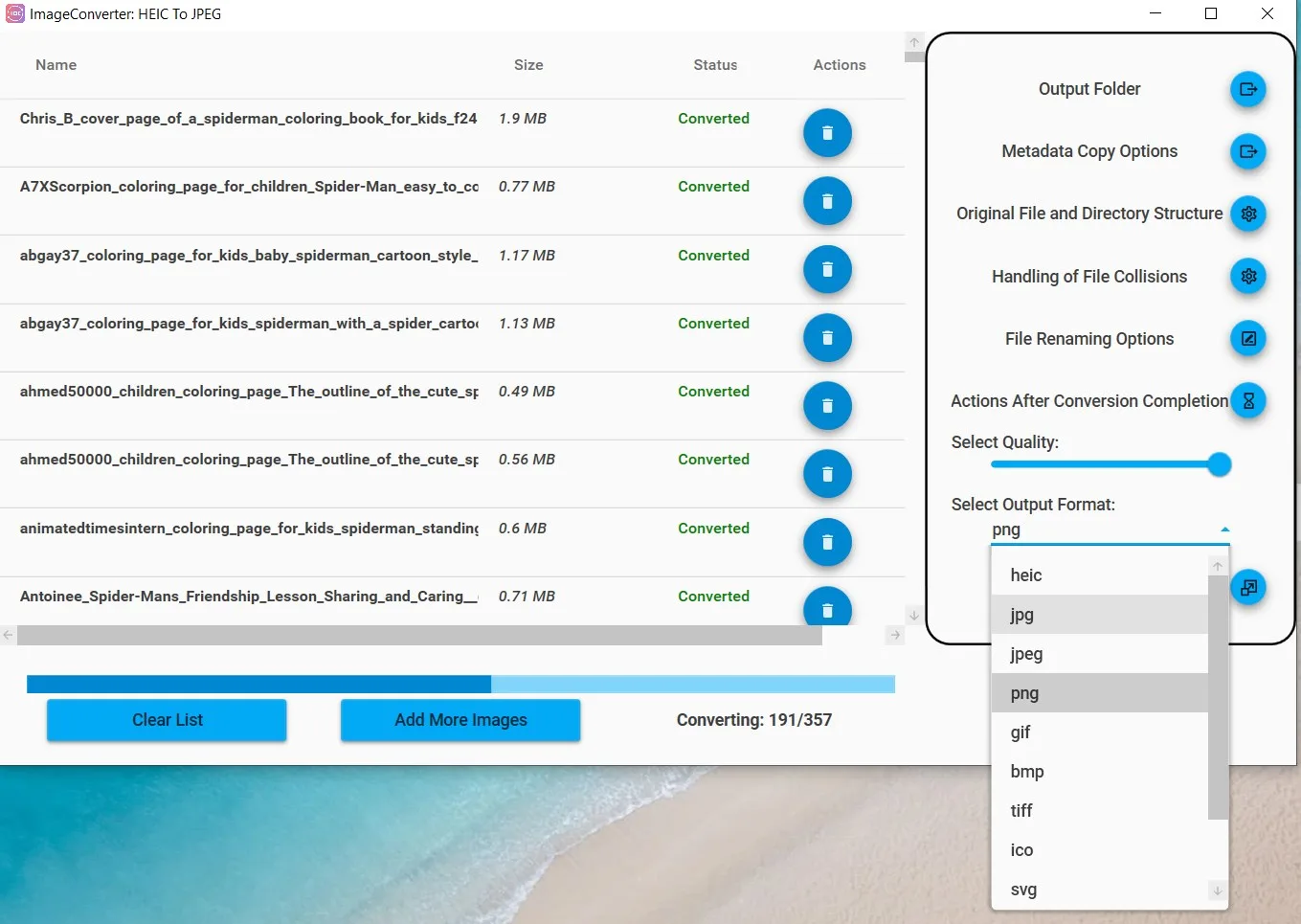 Pro Image Converter: HEIC to JPEG screenshot 4