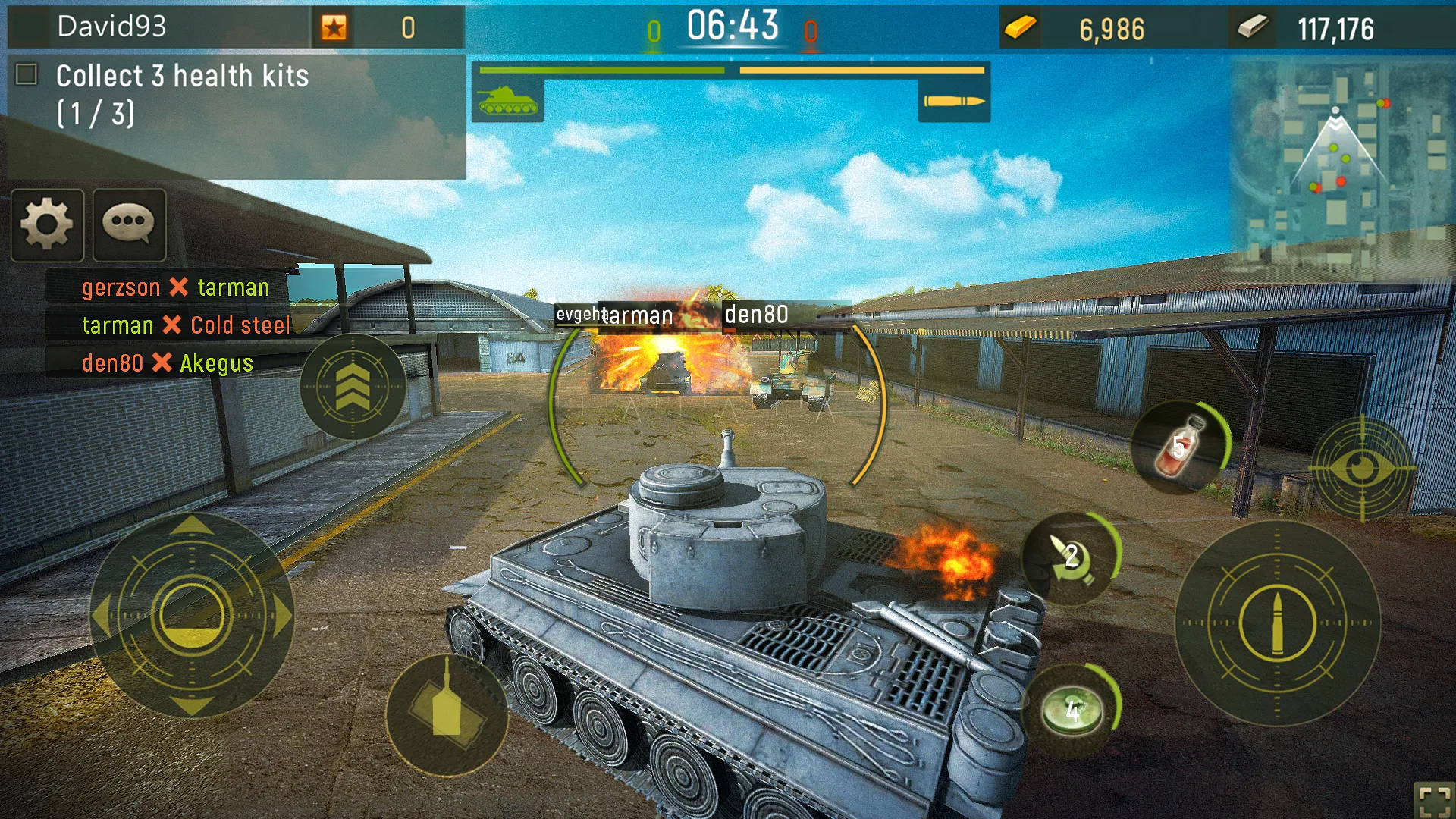 Grand Tanks: WW2 Tank Shooter Game screenshot 2