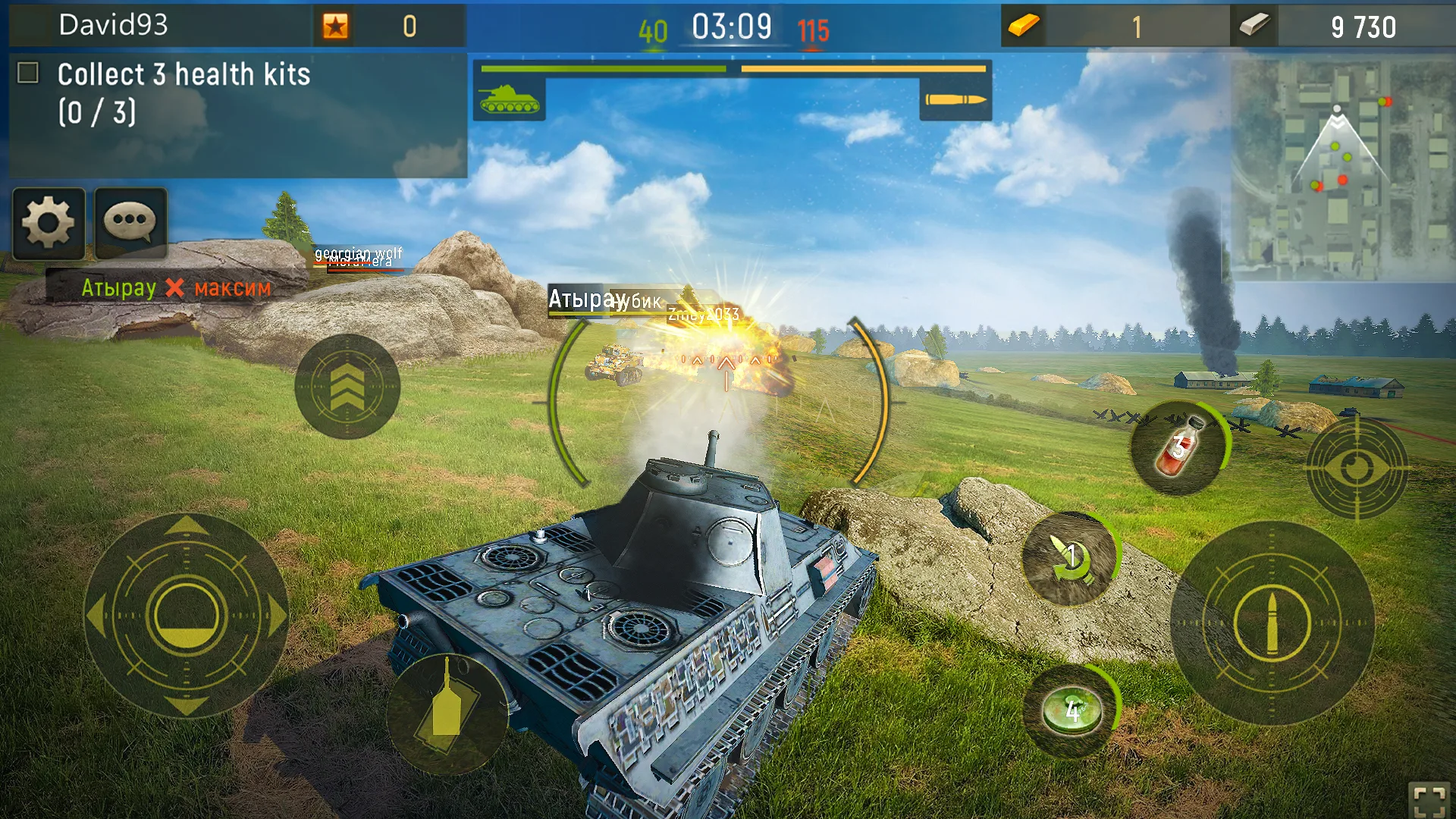 Grand Tanks: WW2 Tank Shooter Game screenshot 5