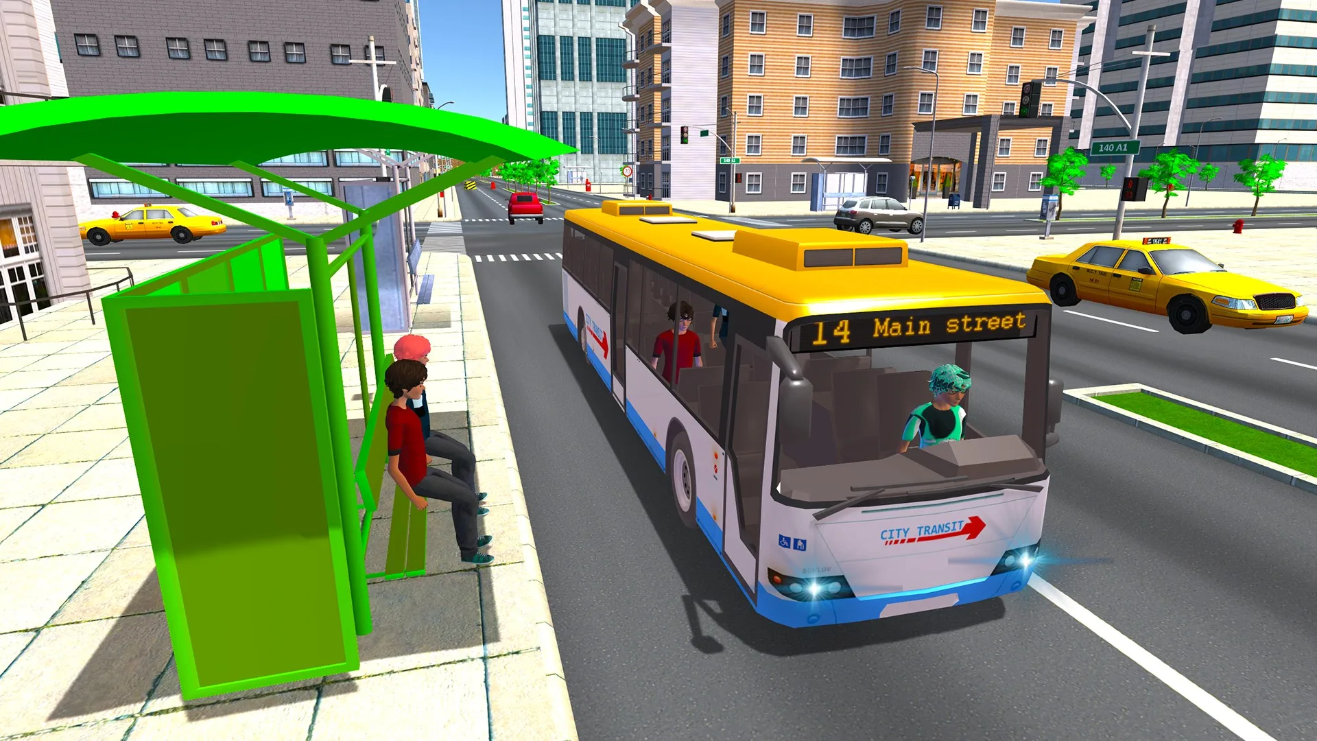 City Bus Simulator 2019 screenshot 4
