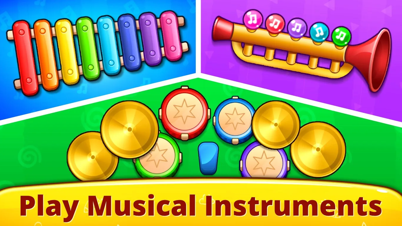 Baby Games: Piano & Baby Phone screenshot 1