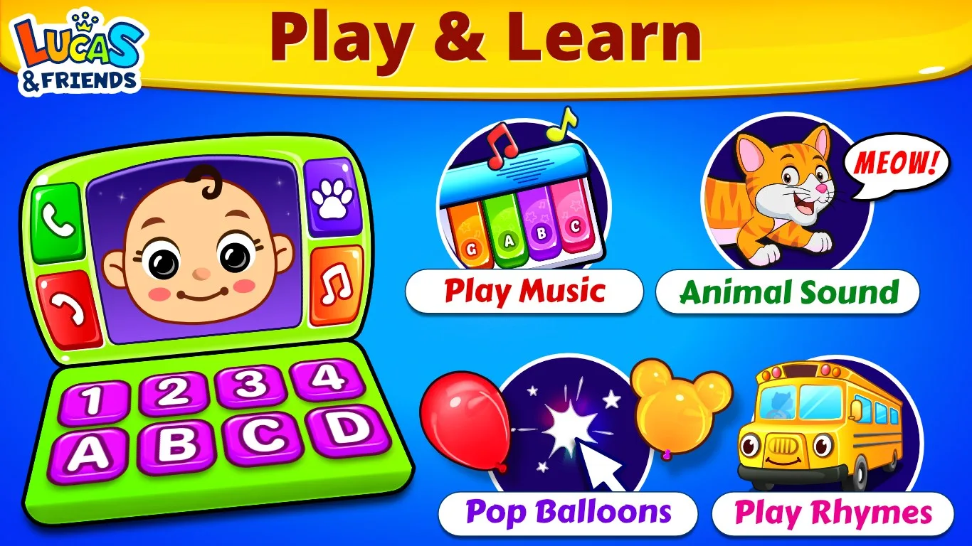 Baby Games: Piano & Baby Phone screenshot 5