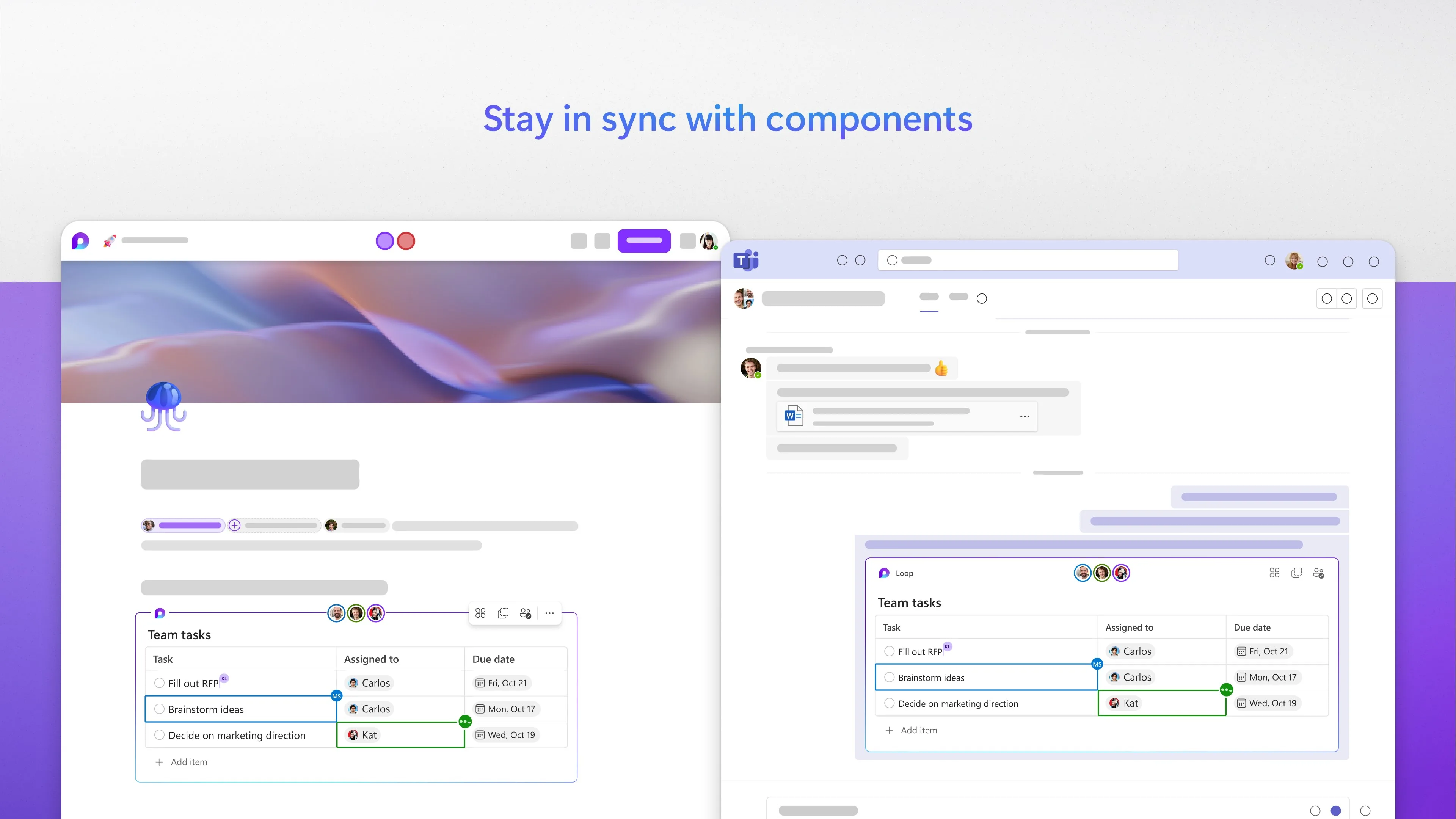 Microsoft Loop screenshot 1