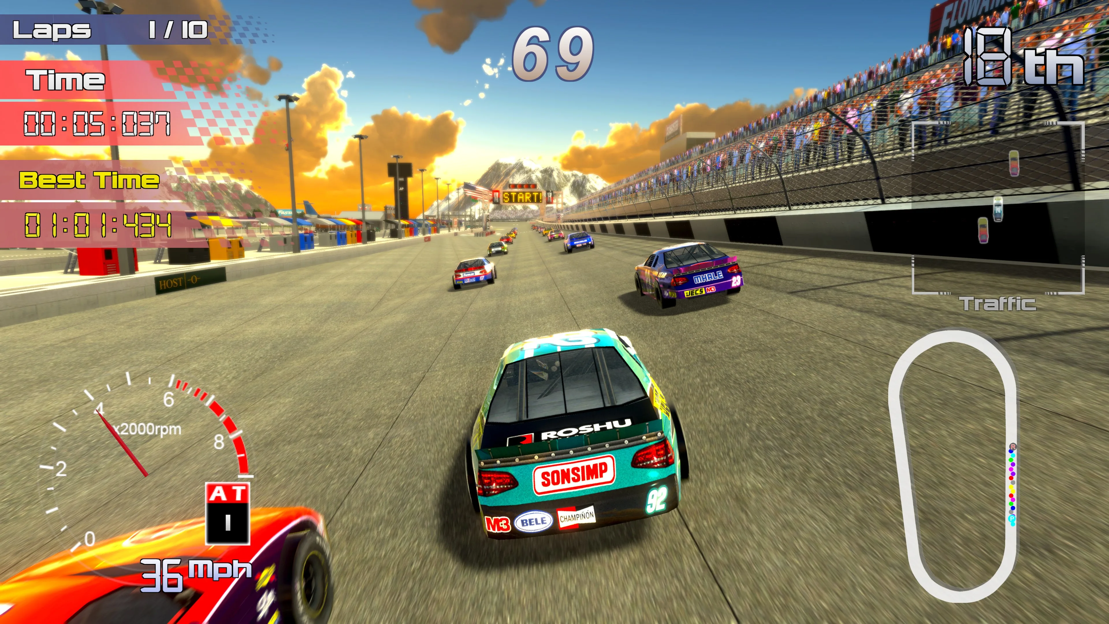 Speedway Racing screenshot 3