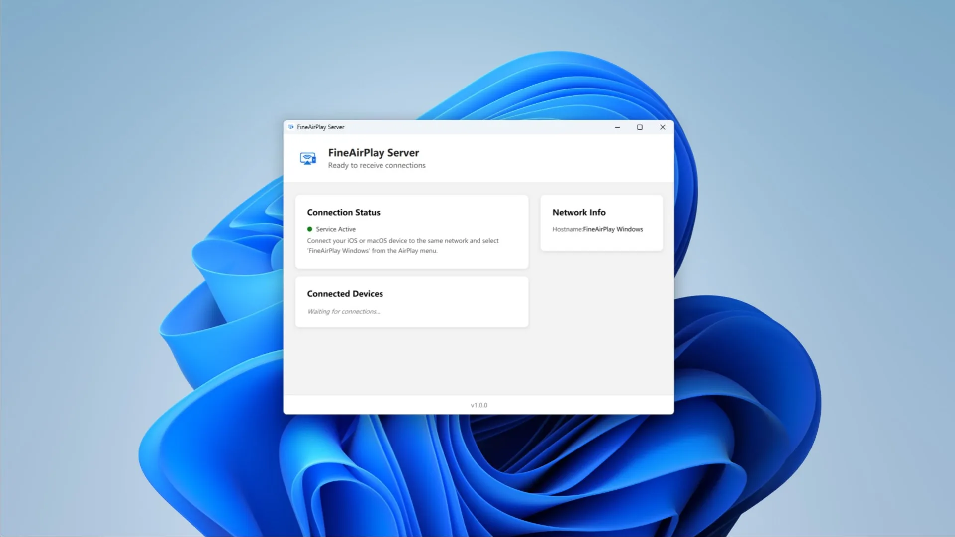 AirPlayReceiver- Apple Devices Screen Mirroring screenshot 2