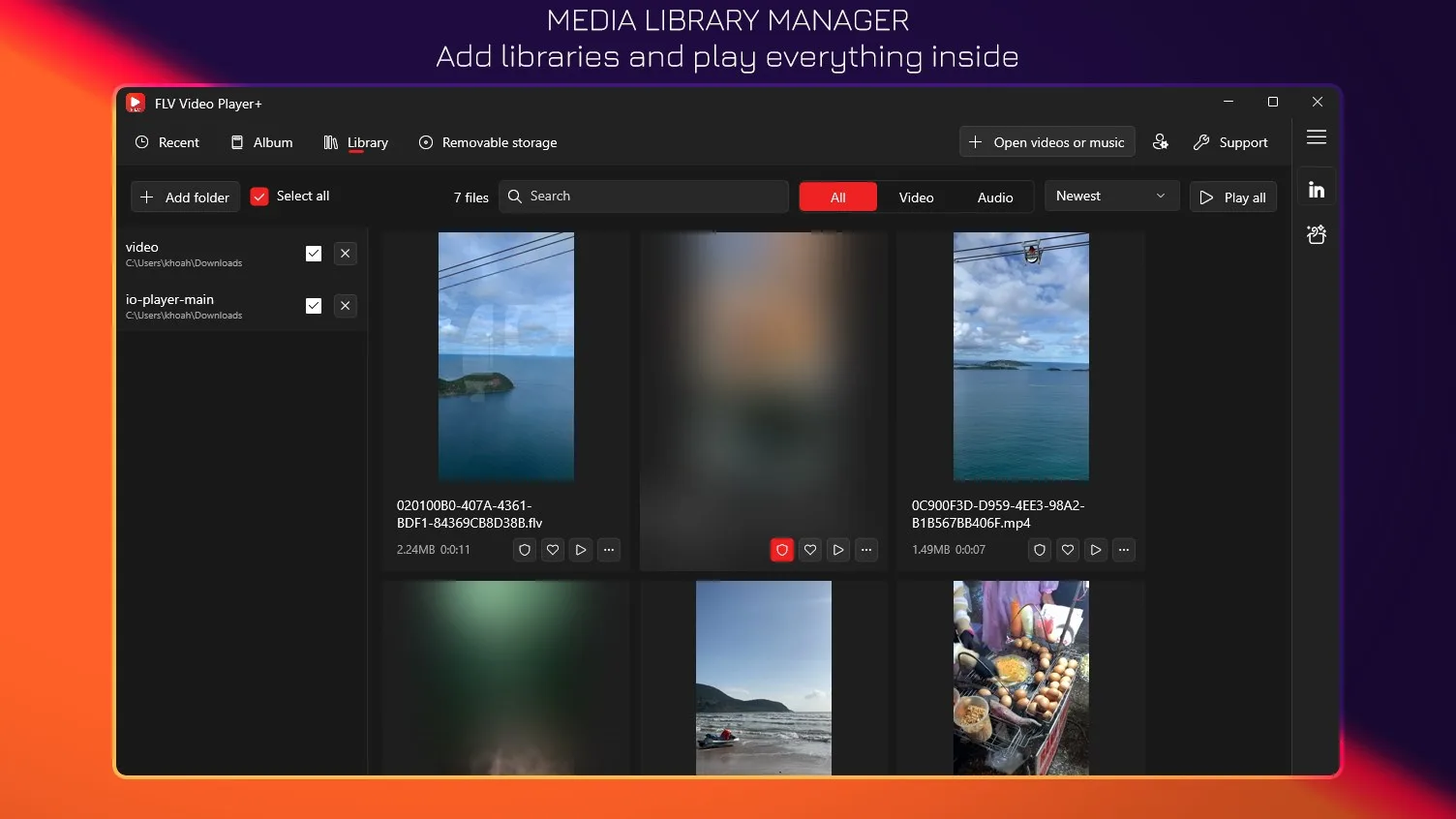 FLV Video Player+ screenshot 3