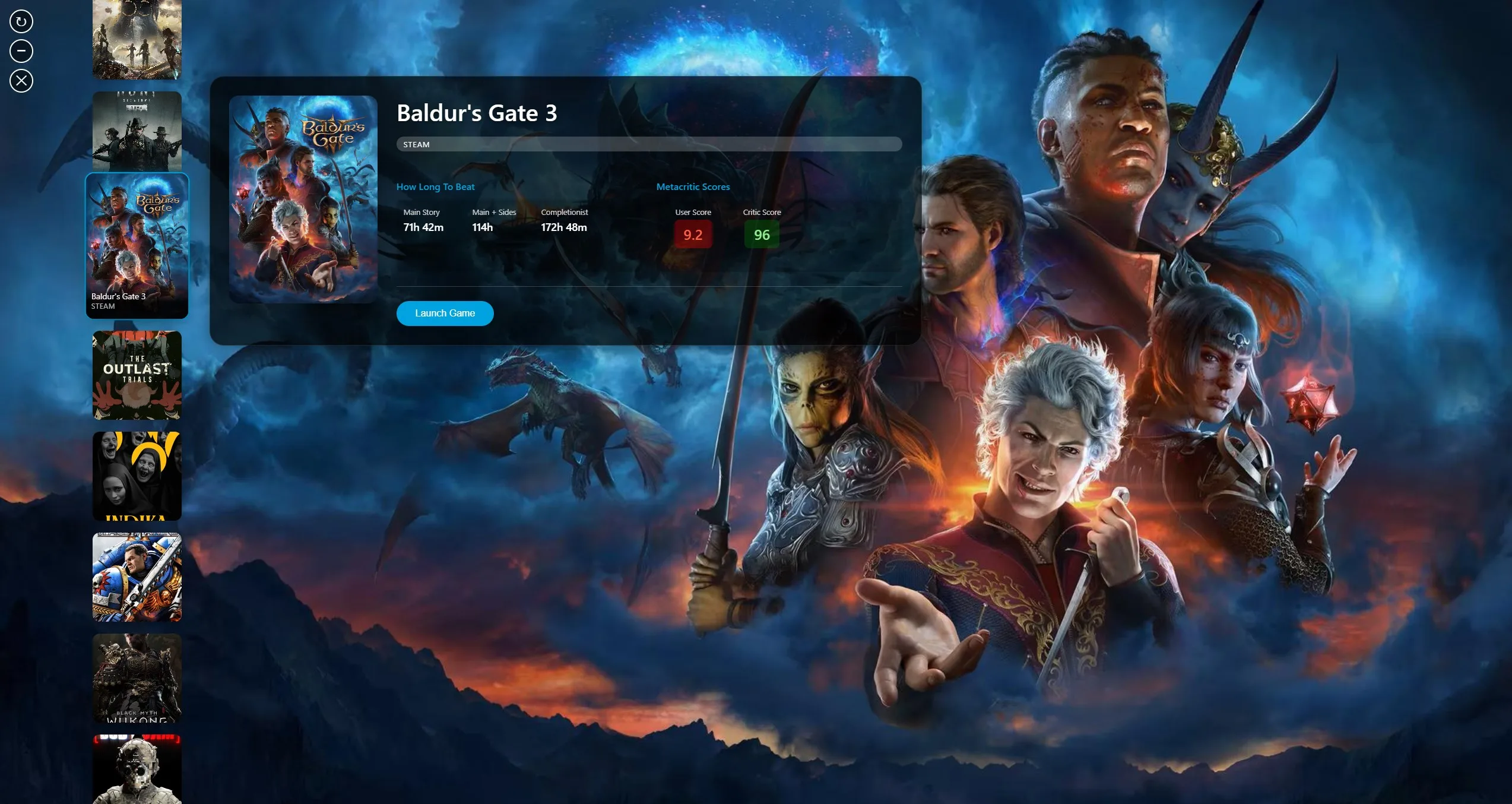 One Game Launcher screenshot 2