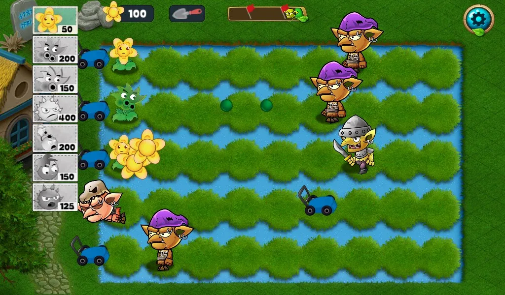 Plants vs Goblins screenshot 2