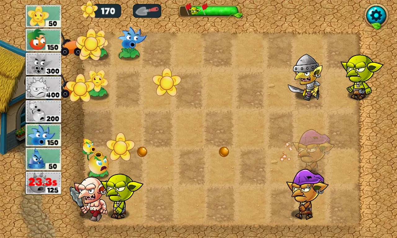 Plants vs Goblins screenshot 5