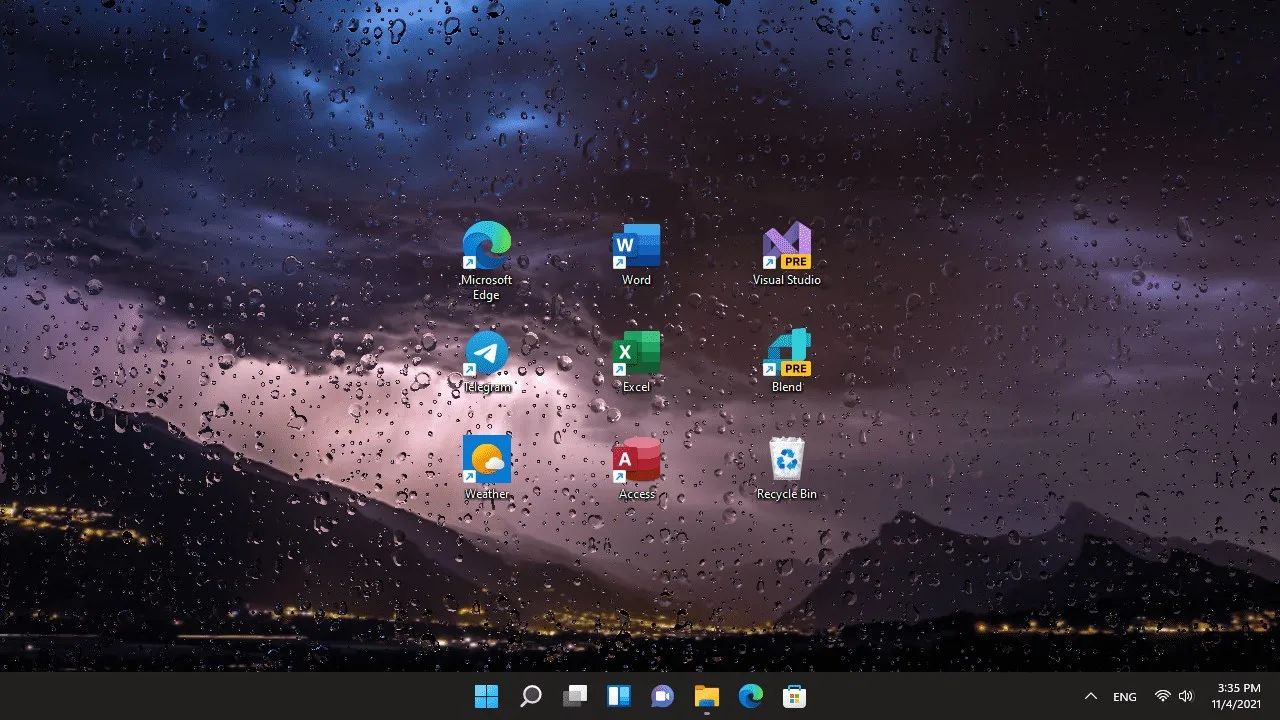 LiveWallpaperRain+ screenshot 1
